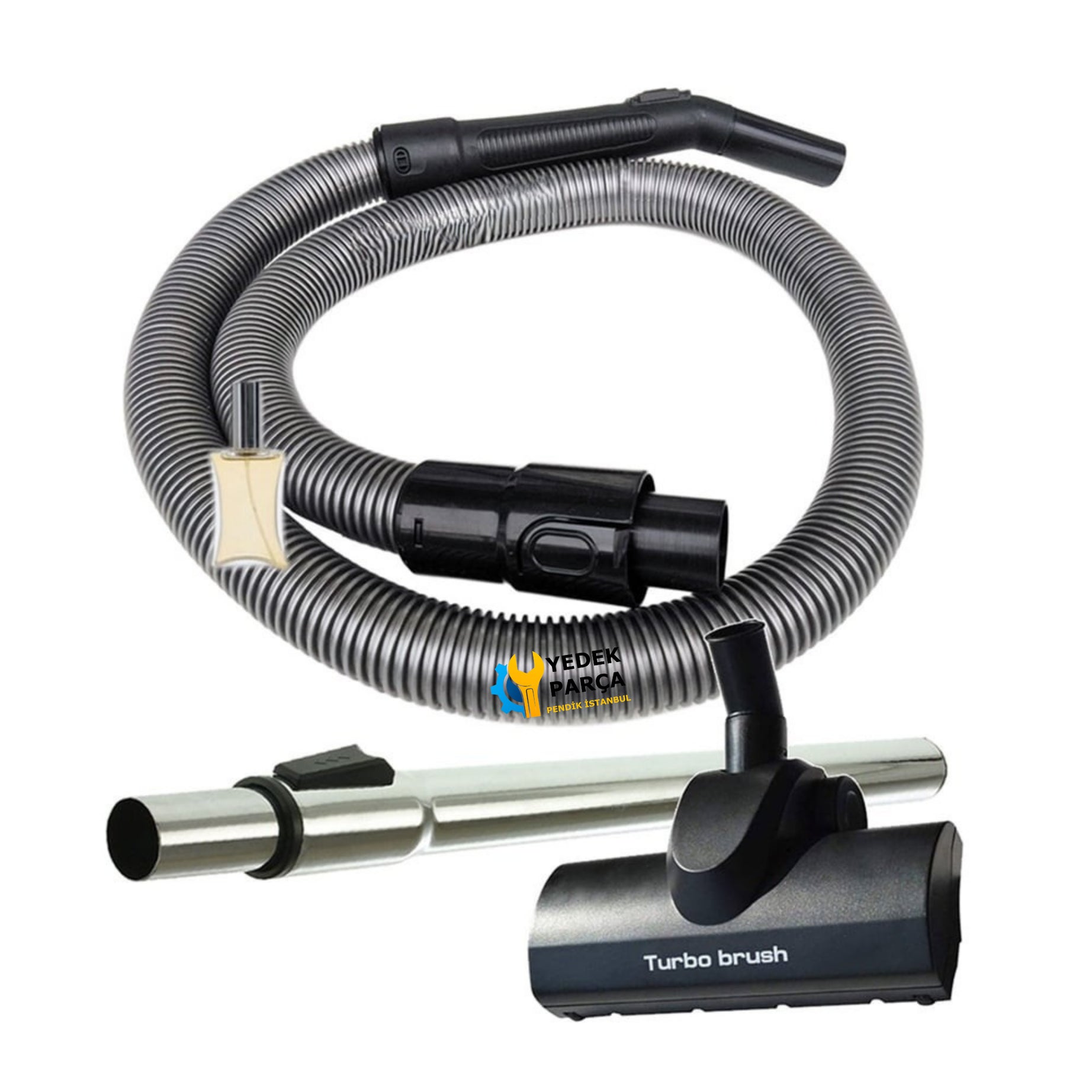 Fakir Uyumlu Veyron Premium XL Edition Süpürge Hortum Turbo Başlık Boru Hediyeli