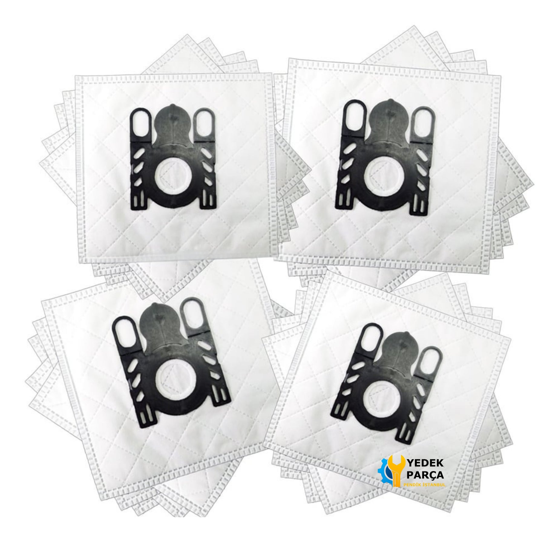 Arçelik Uyumlu S 4124 Süpürge Hepa Filtre Bakım Seti 20 Adet Toz Torbası