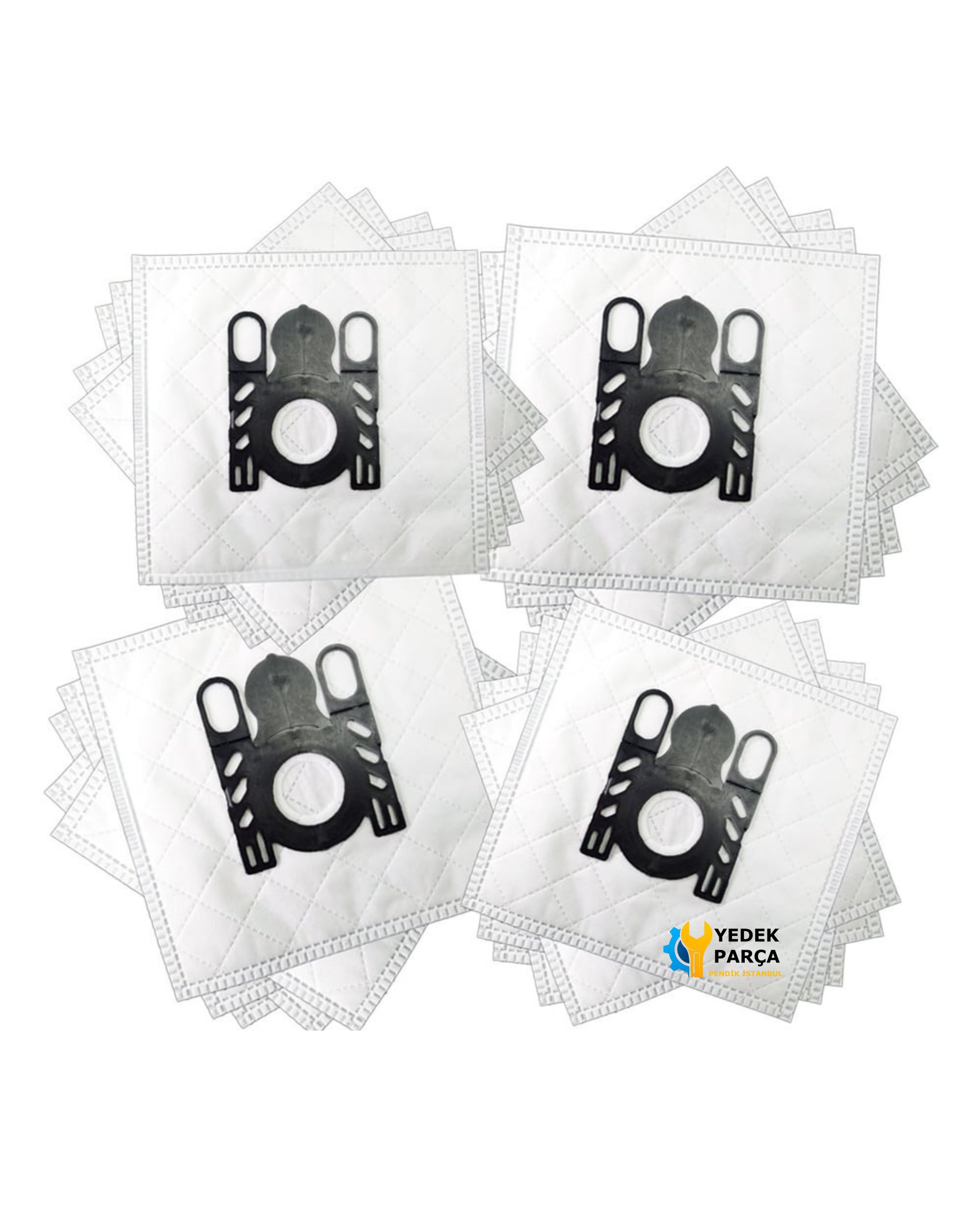 Beko Uyumlu BKS 2524 Süpürge Hepa Filtre Bakım Seti 20 Adet Toz Torbası