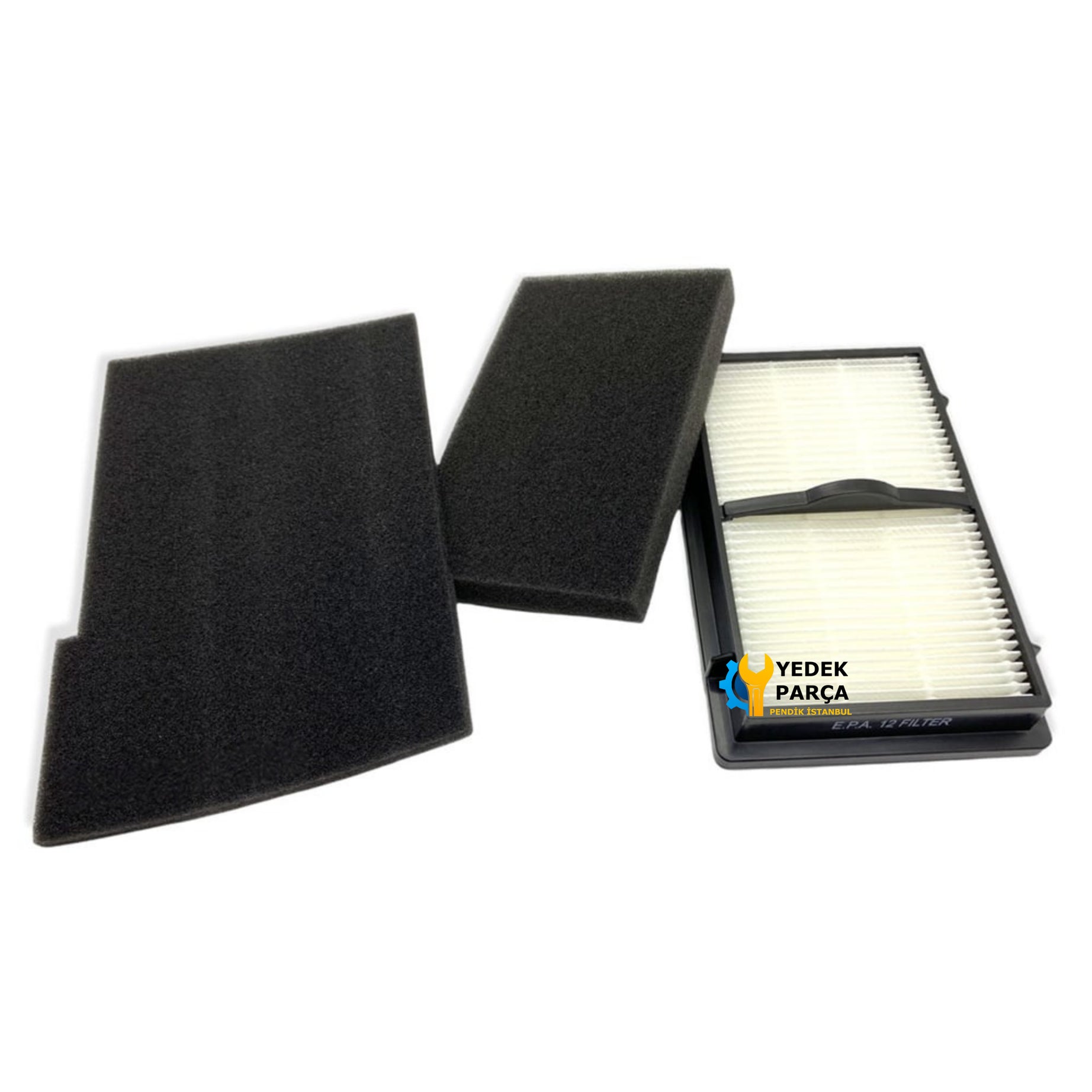 Beko Uyumlu BKS 2524 Süpürge Hepa Filtre Bakım Seti 20 Adet Toz Torbası