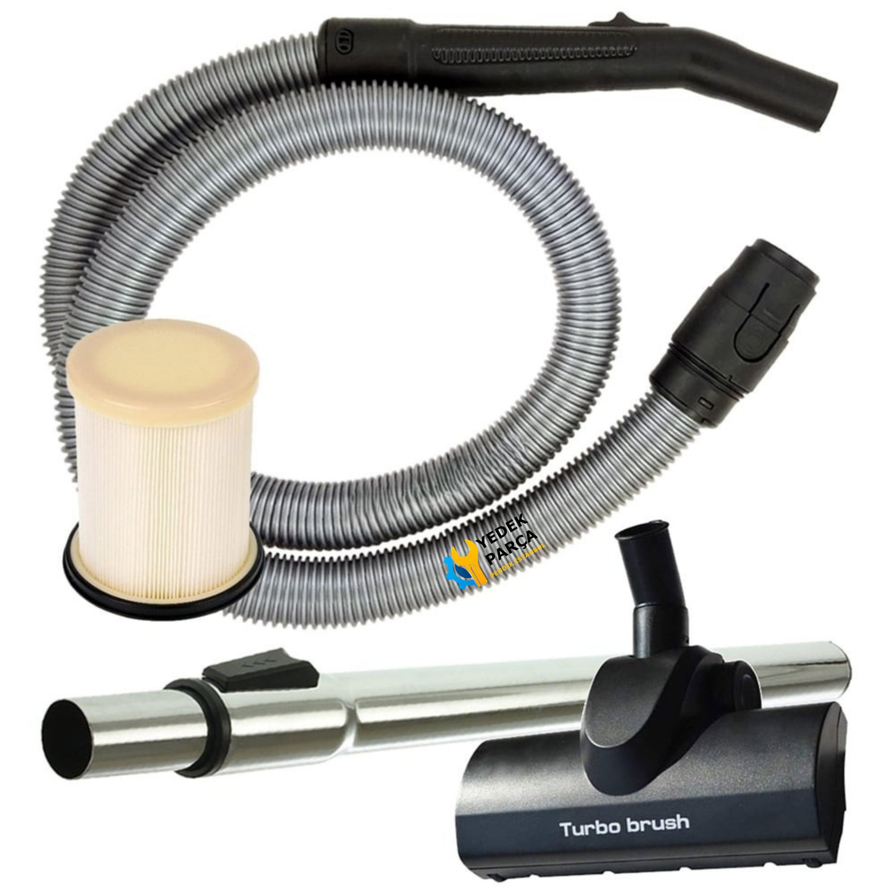 Arnica Uyumlu Bora 7000 Süpürge Hortumu Turbo Başlığı Borusu Filtresi