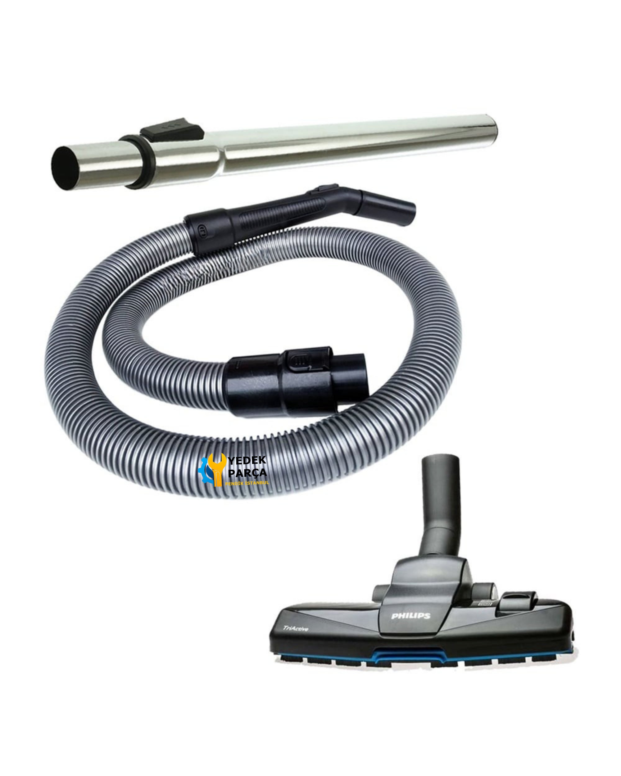 Philips Uyumlu FC 8477 PowerPro Active Hortumu TriActive Başlık Boru