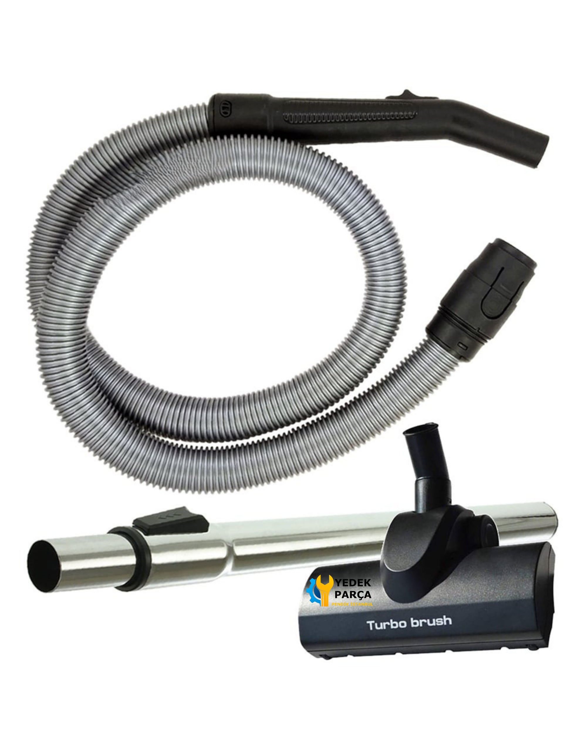 Arnica Uyumlu Bora 5000 Süpürge Hortumu Turbo Başlığı Teleskopik Boru