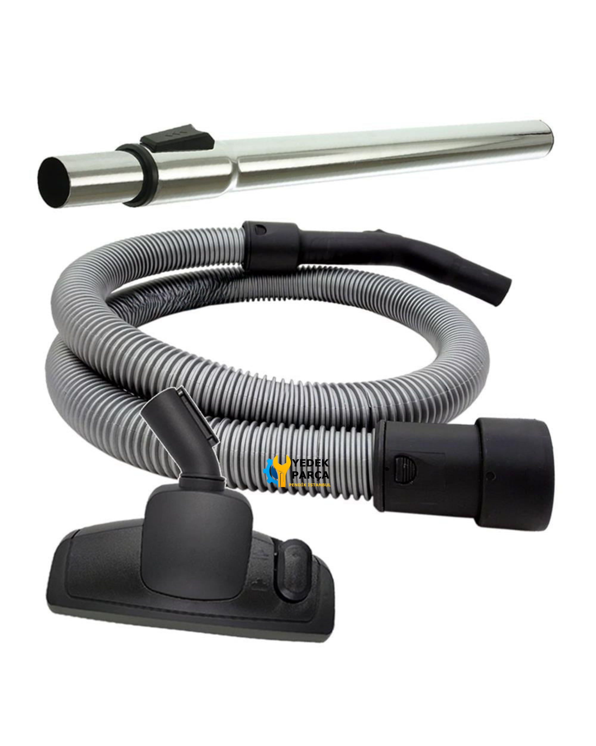 Hoover Uyumlu VM 10 PT 200 Mega Clean Elektrikli Süpürge Hortumu Emici Başlık Teleskopik Boru