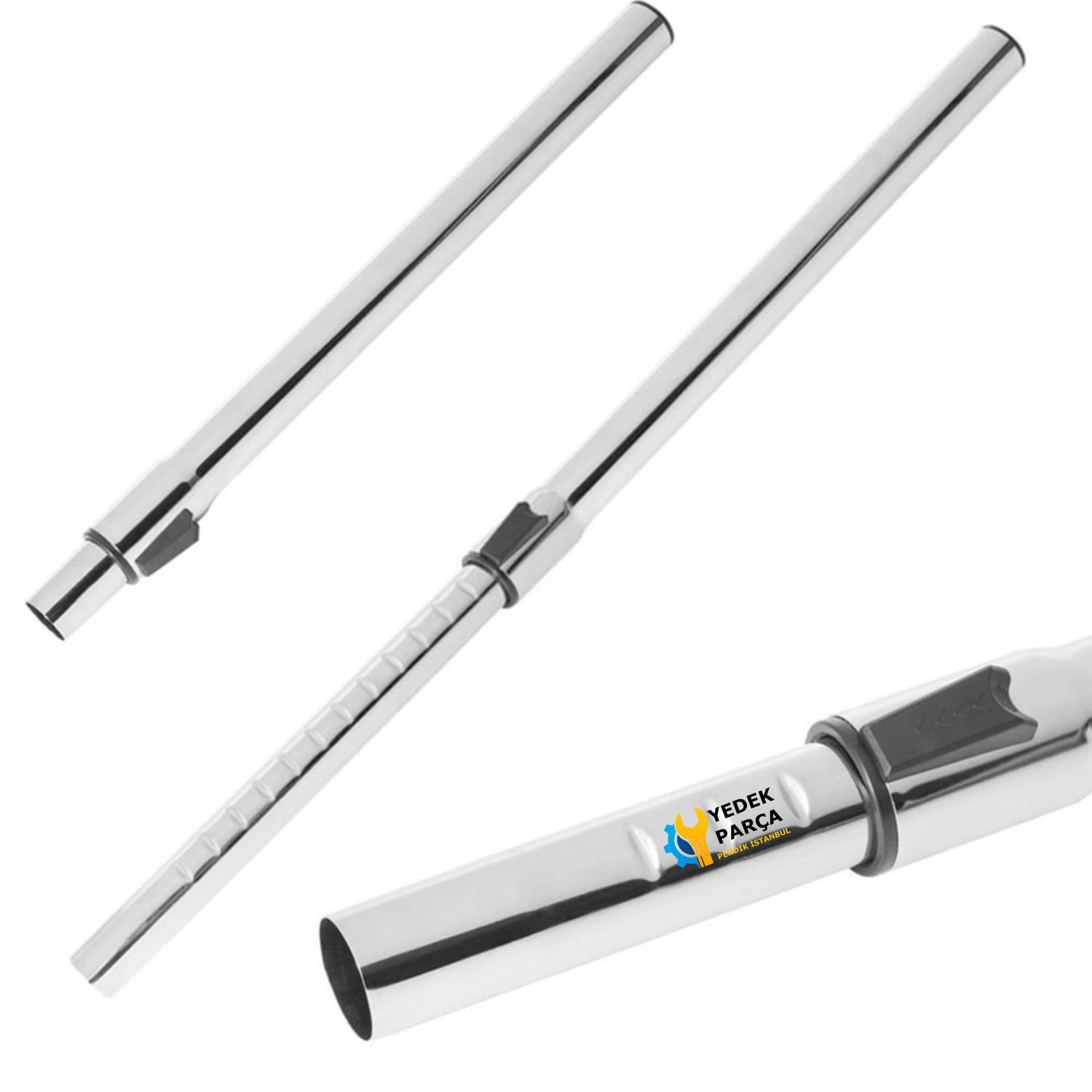 Arnica Uyumlu Karayel Süpürge Hortumu Turbo Emici Başlık Teleskopik Boru