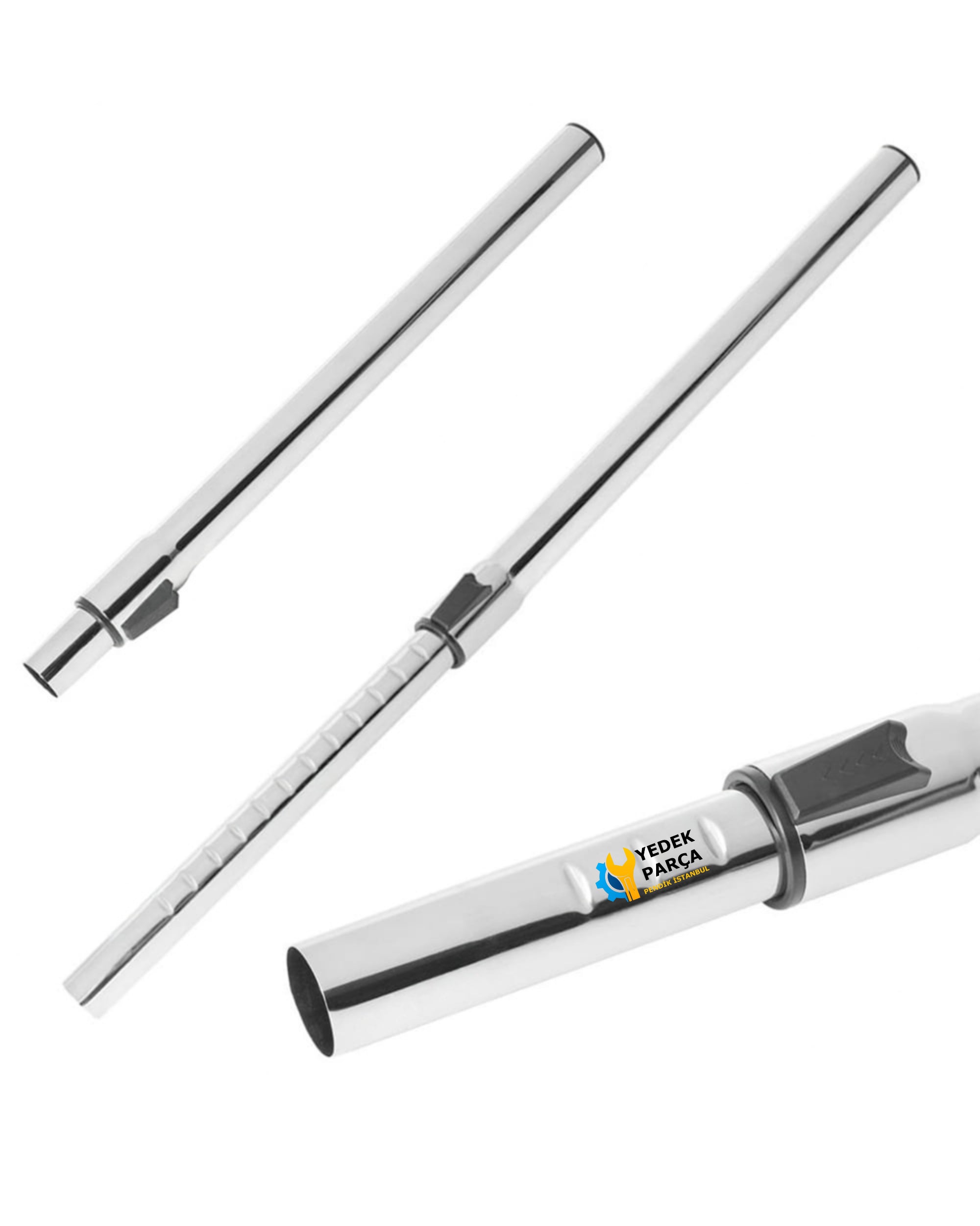 Arnica Uyumlu Karayel Süpürge Hortumu Turbo Emici Başlık Teleskopik Boru