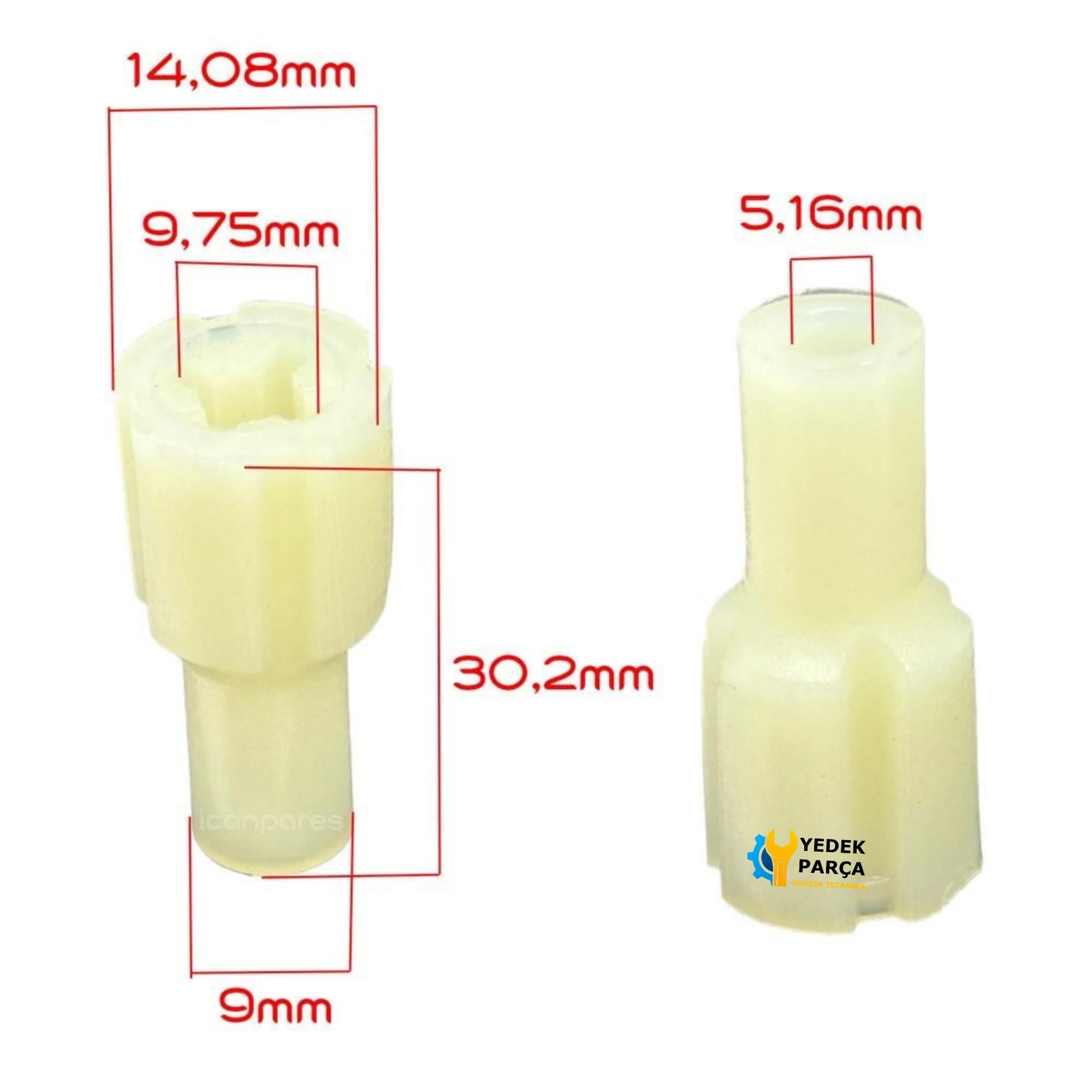 Essenso Uyumlu ESRB01 Robust Hareket Aktarıcı, Dişli, Kaplin, Kavrama Parçası, Motor Burcu