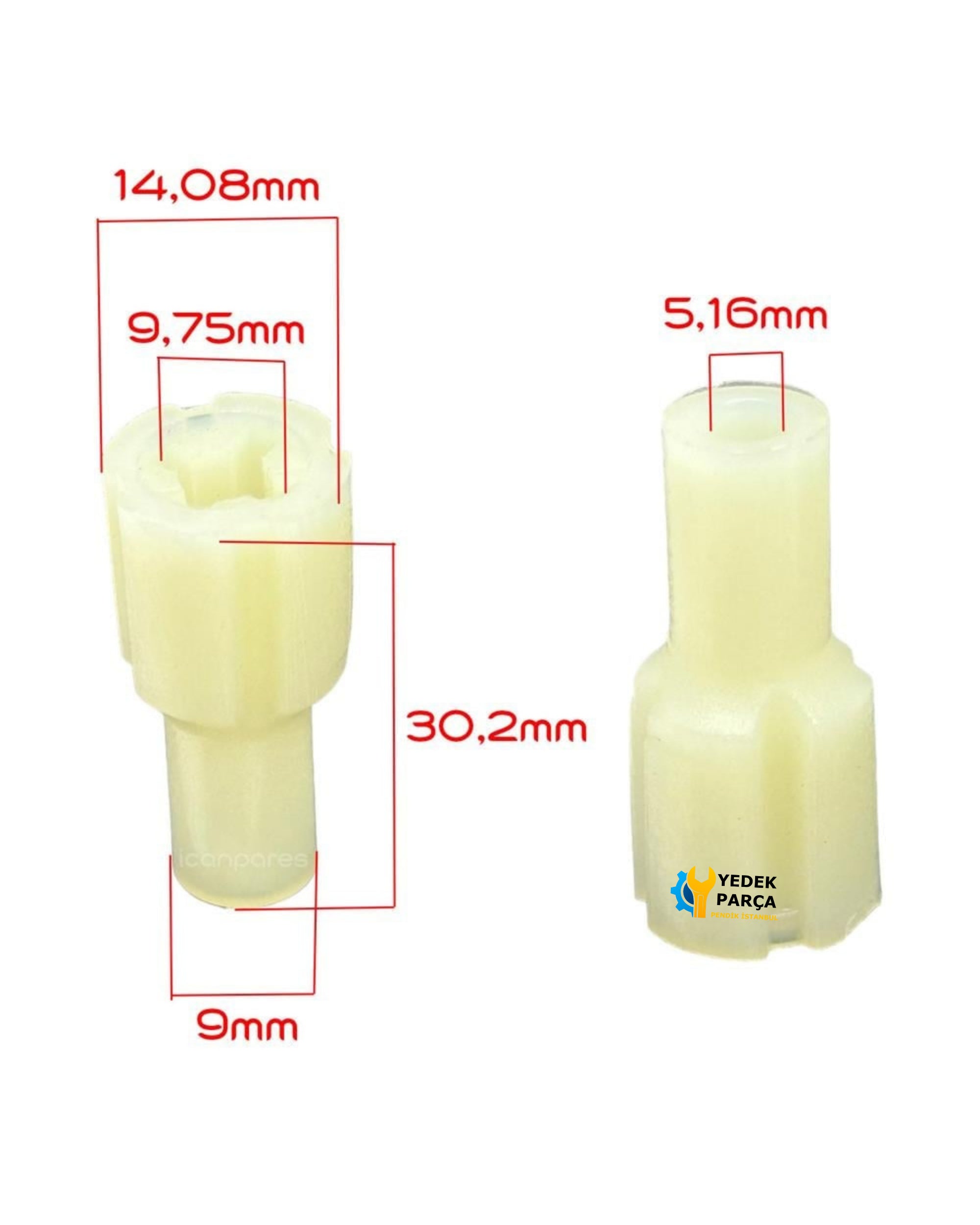 Essenso Uyumlu ESRB01 Robust Hareket Aktarıcı, Dişli, Kaplin, Kavrama Parçası, Motor Burcu