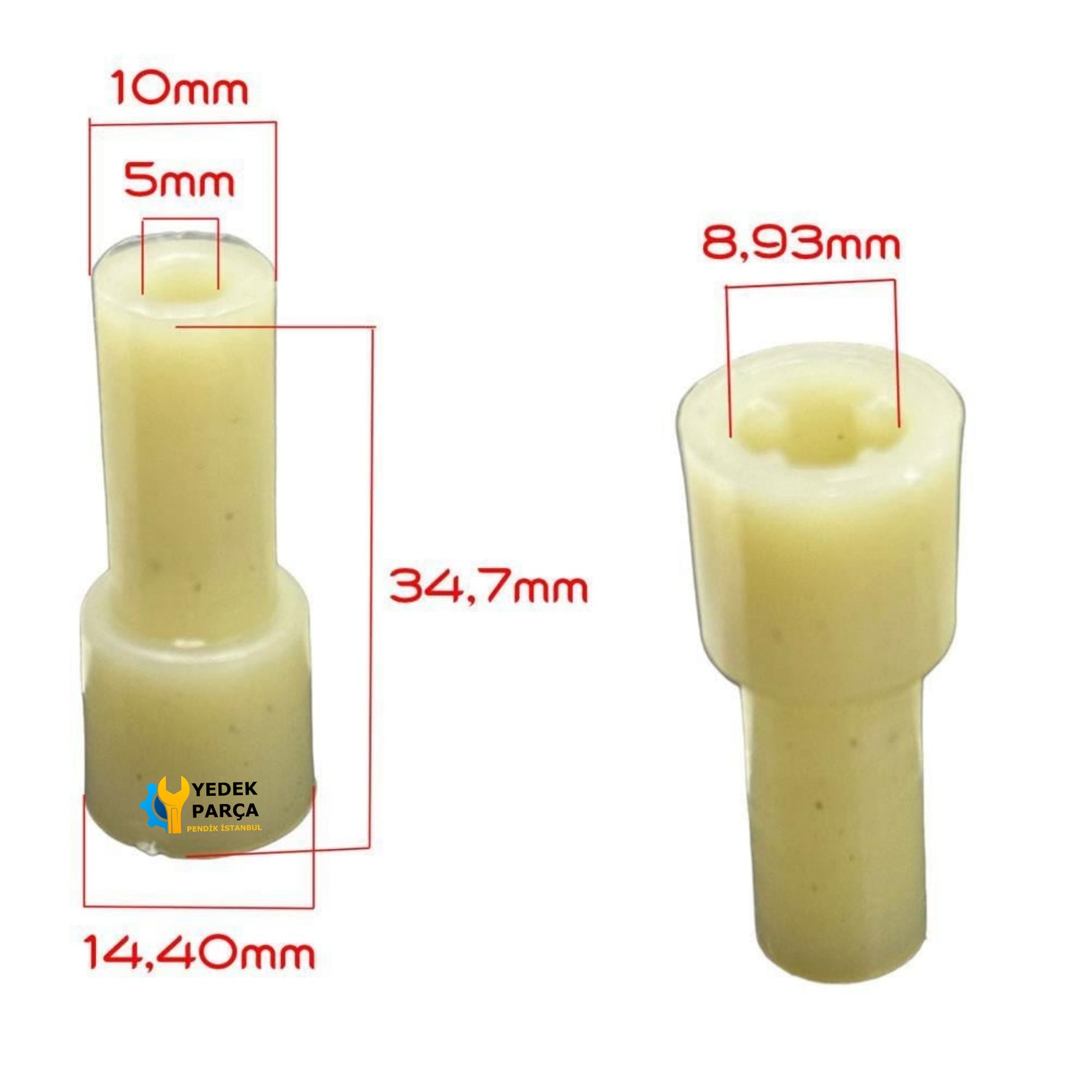 Korkmaz Uyumlu A447-03 Blender Hareket Aktarıcı, Dişli, Kaplin, Kavrama Parçası, Motor Burcu