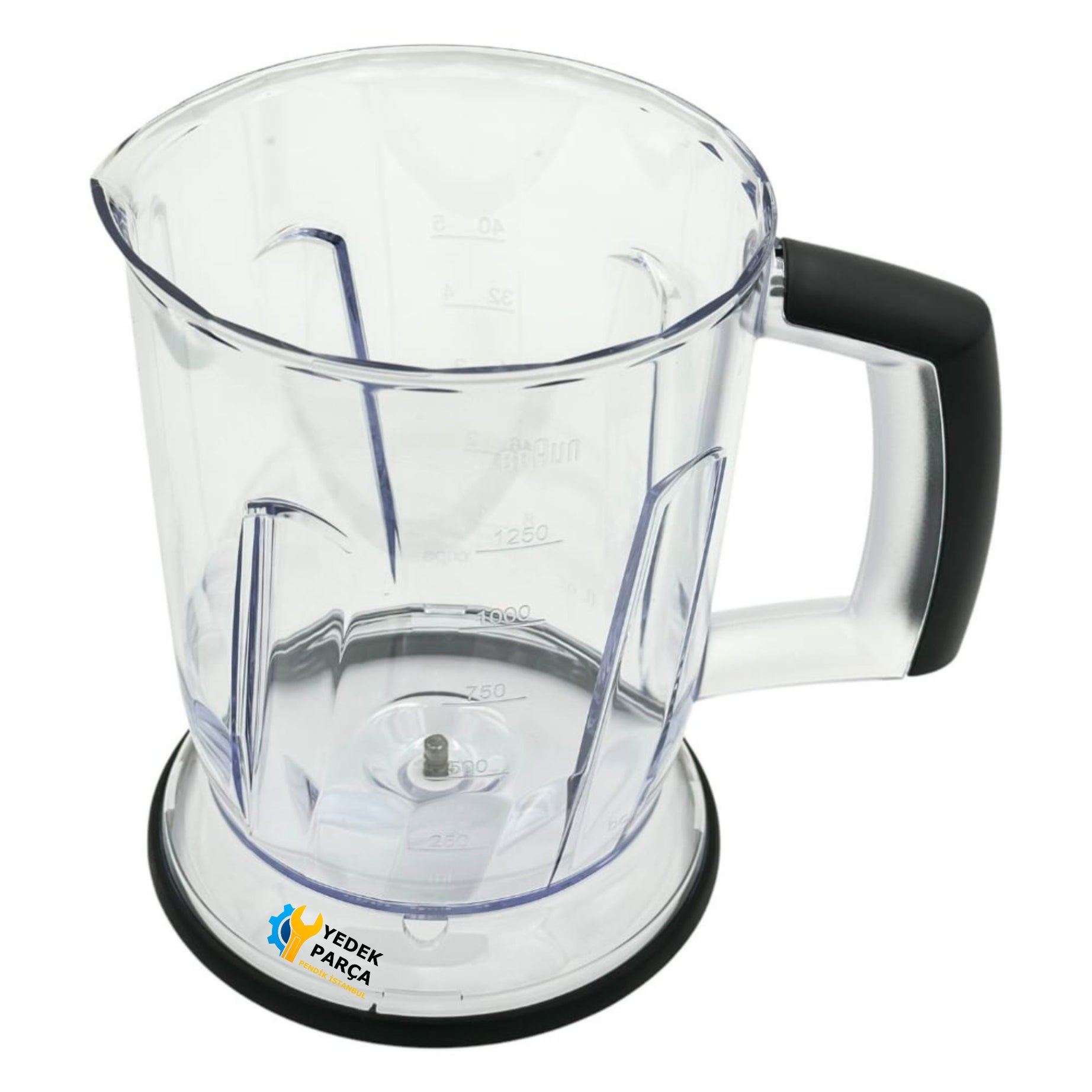 Braun Uyumlu MultiQuick 5 Vario Stabmixer MQ 5245 WH Blender Haznesi 1250ml (Büyük Hazne)