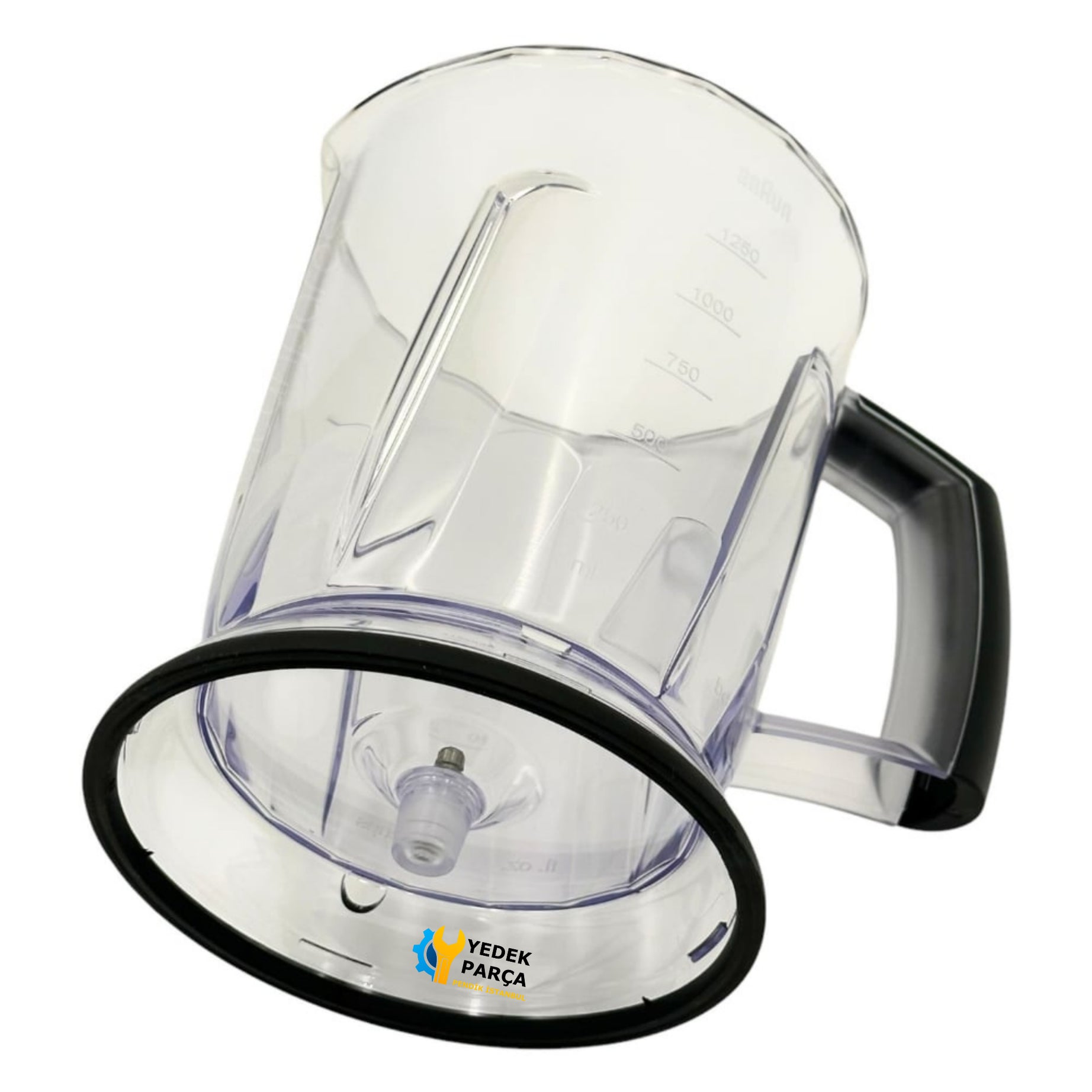 Braun Uyumlu MultiQuick 5 Vario Stabmixer MQ 5245 WH Blender Haznesi 1250ml (Büyük Hazne)