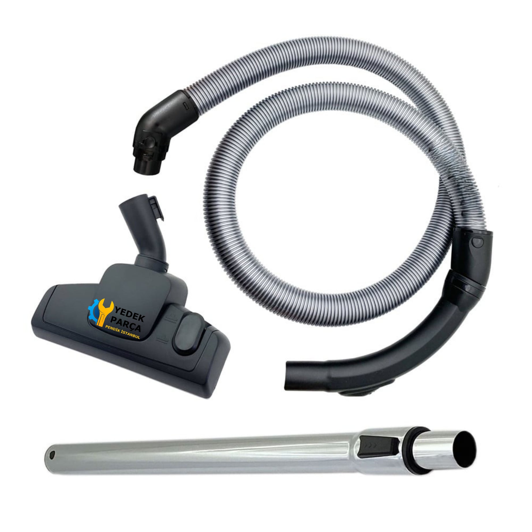 Fantom Uyumlu DC 4300 4 Çeker Süpürge Katlanmaz Dayanıklı Güçlü Hortum Seti