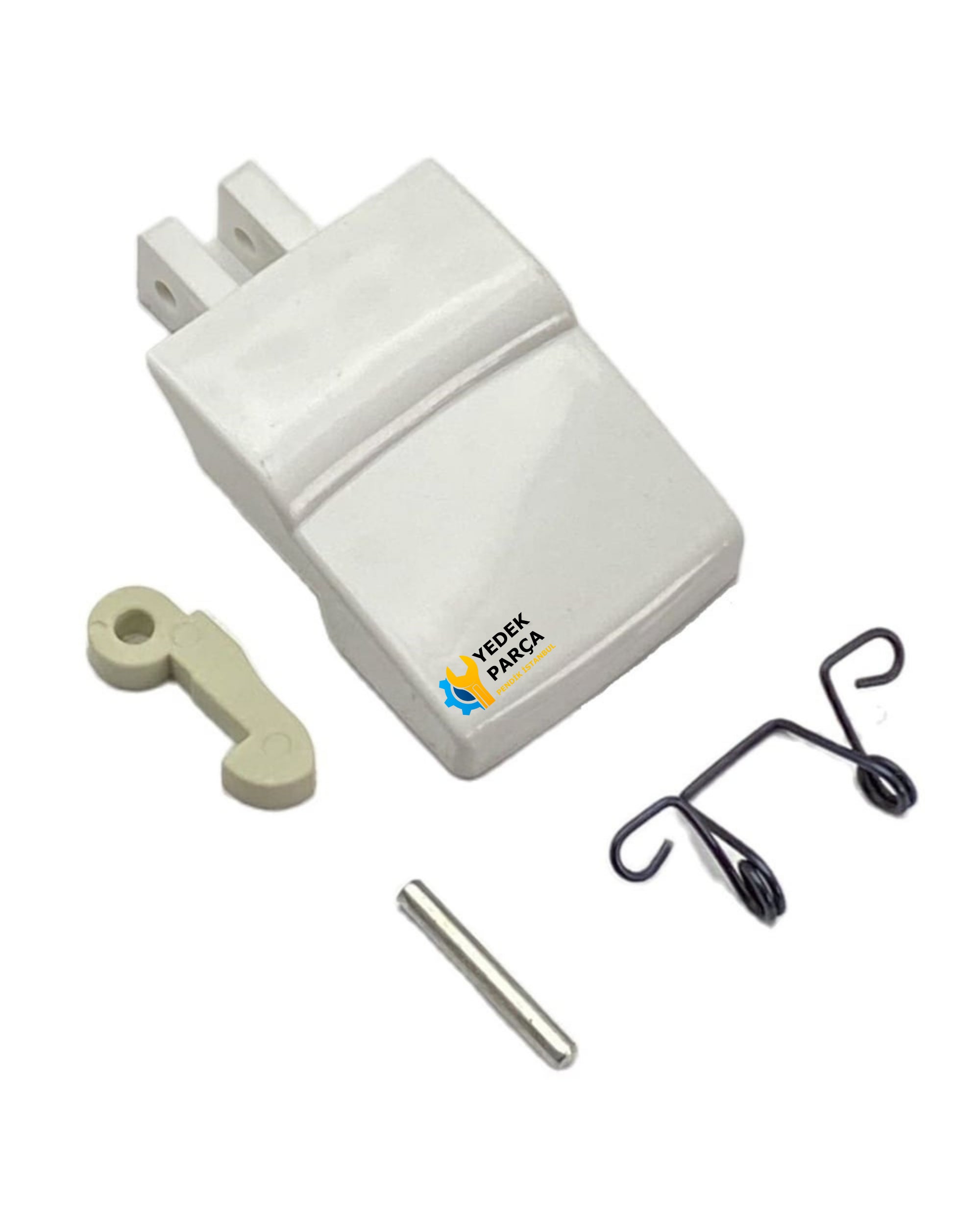 Ignis AWL 448/W/IG Çamaşır Makinesi Kapak Mandalı Tutamağı BEYAZ