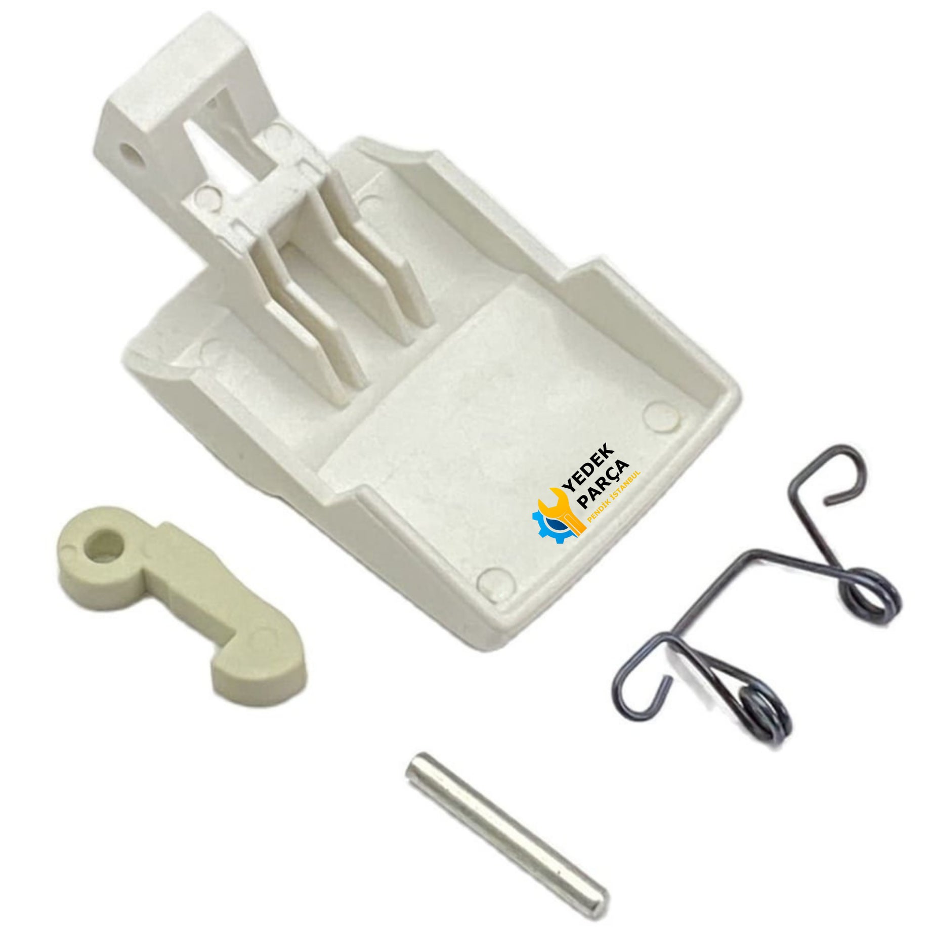 Ignis AWL 448/W/IG Çamaşır Makinesi Kapak Mandalı Tutamağı BEYAZ