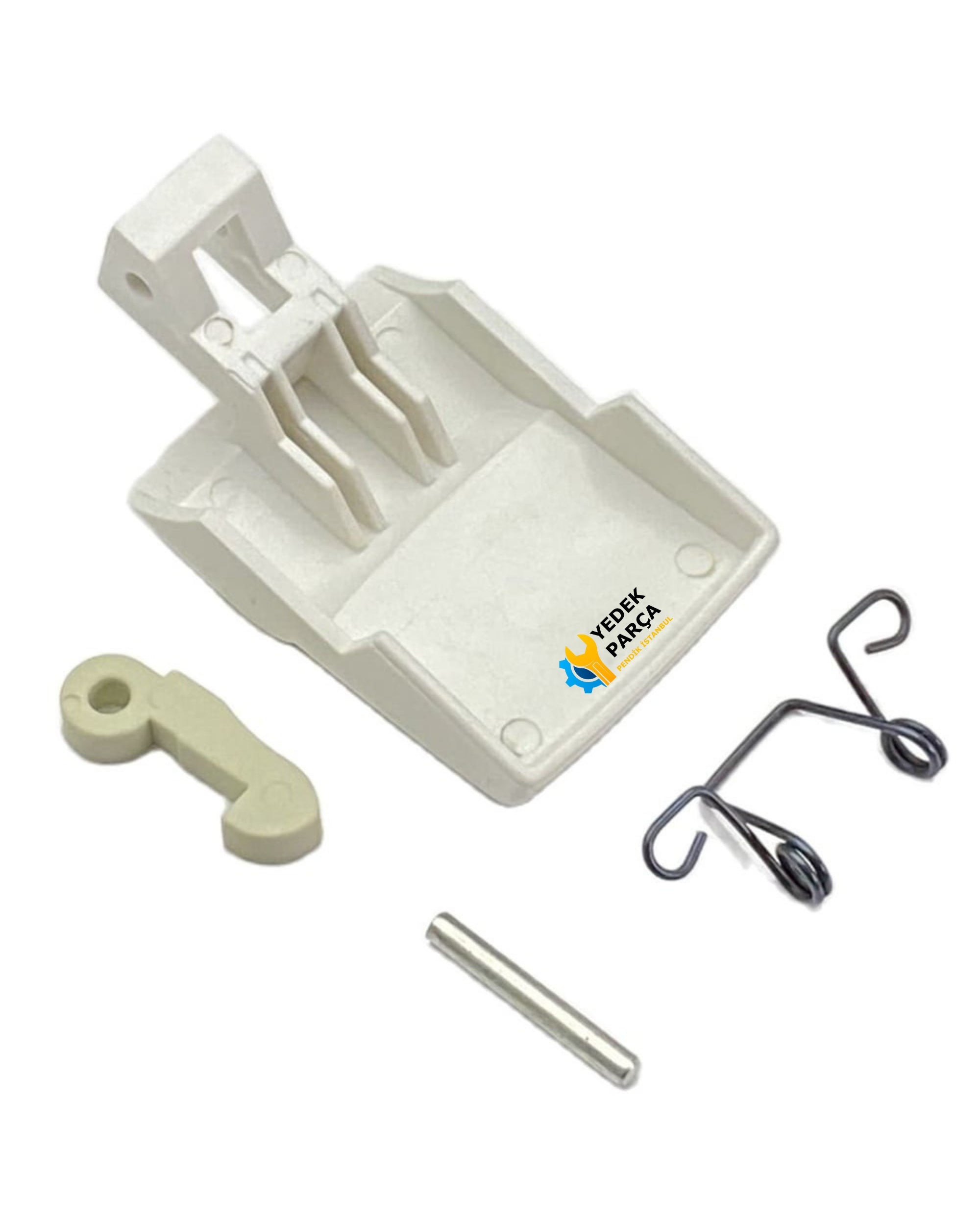 Ignis AWL 448/W/IG Çamaşır Makinesi Kapak Mandalı Tutamağı BEYAZ