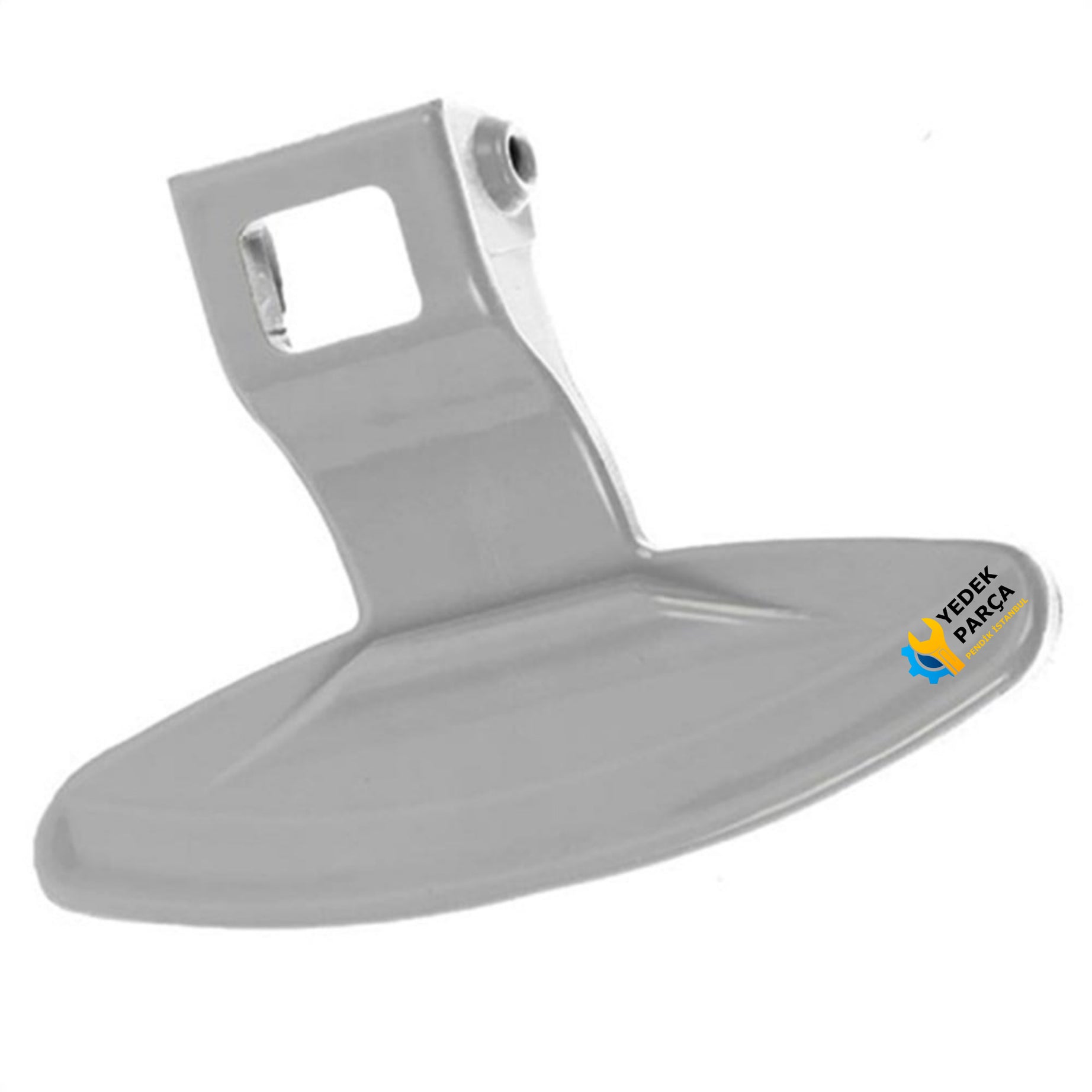 LG Uyumlu F1403TD5 Çamaşır Makinesi Kapak Mandalı Tutamağı GRİ