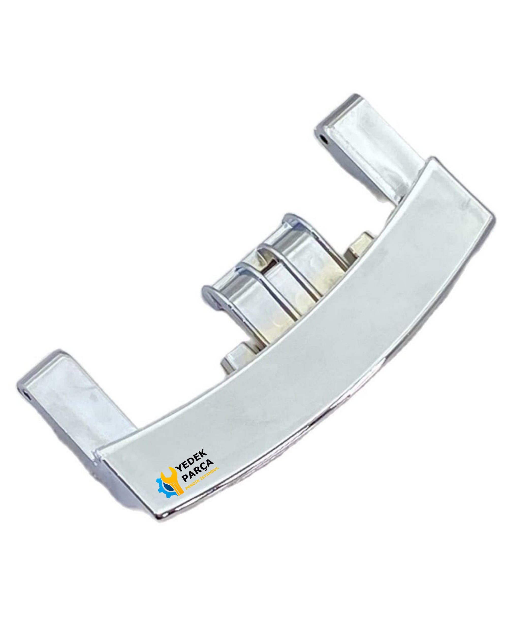 Teka Uyumlu TK31490WDEXP Çamaşır Makinesi Kapak Mandalı Tutamağı İNOX