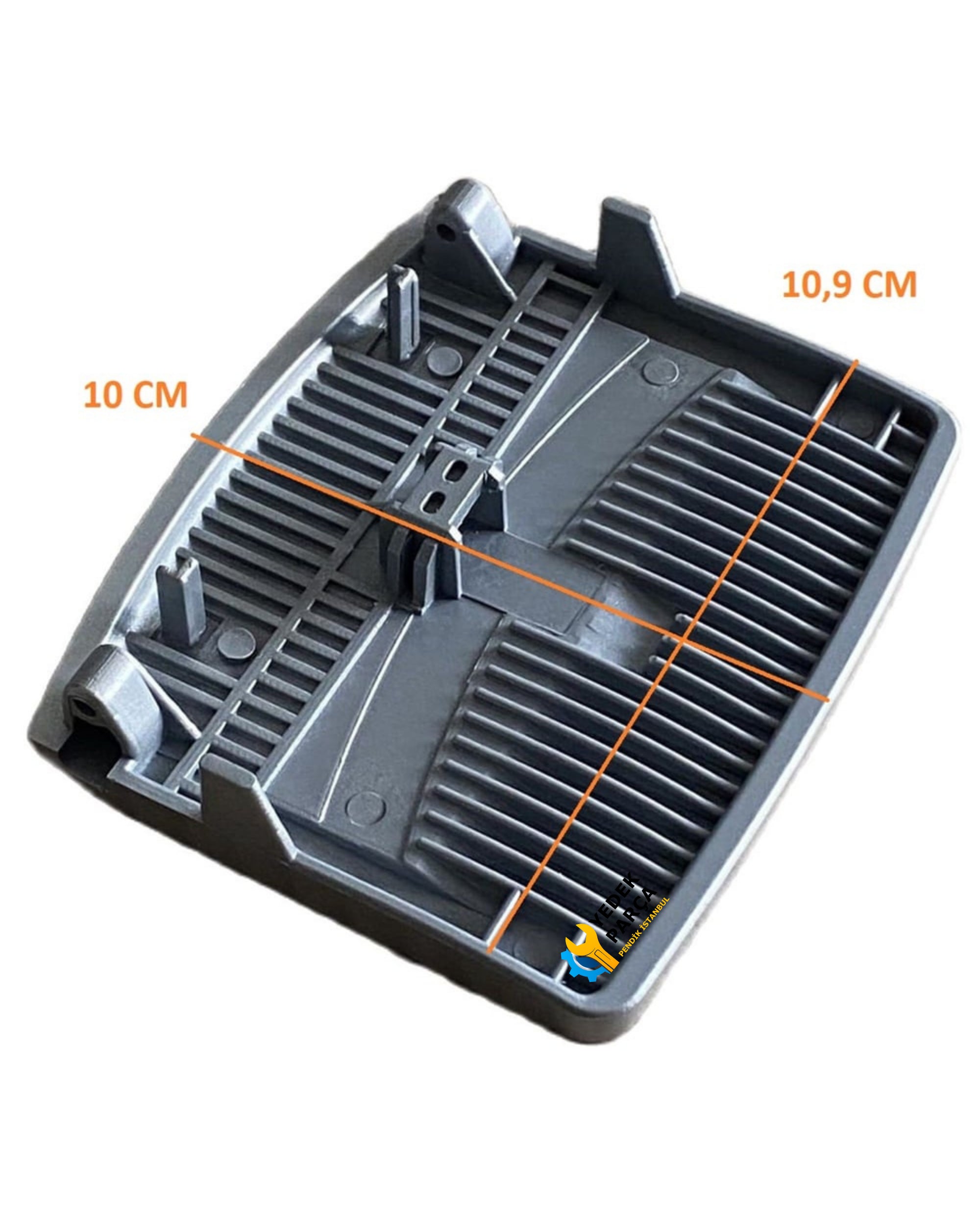 Beko Uyumlu Çamaşır Makinesi Kapak Mandalı Tutamağı GRİ