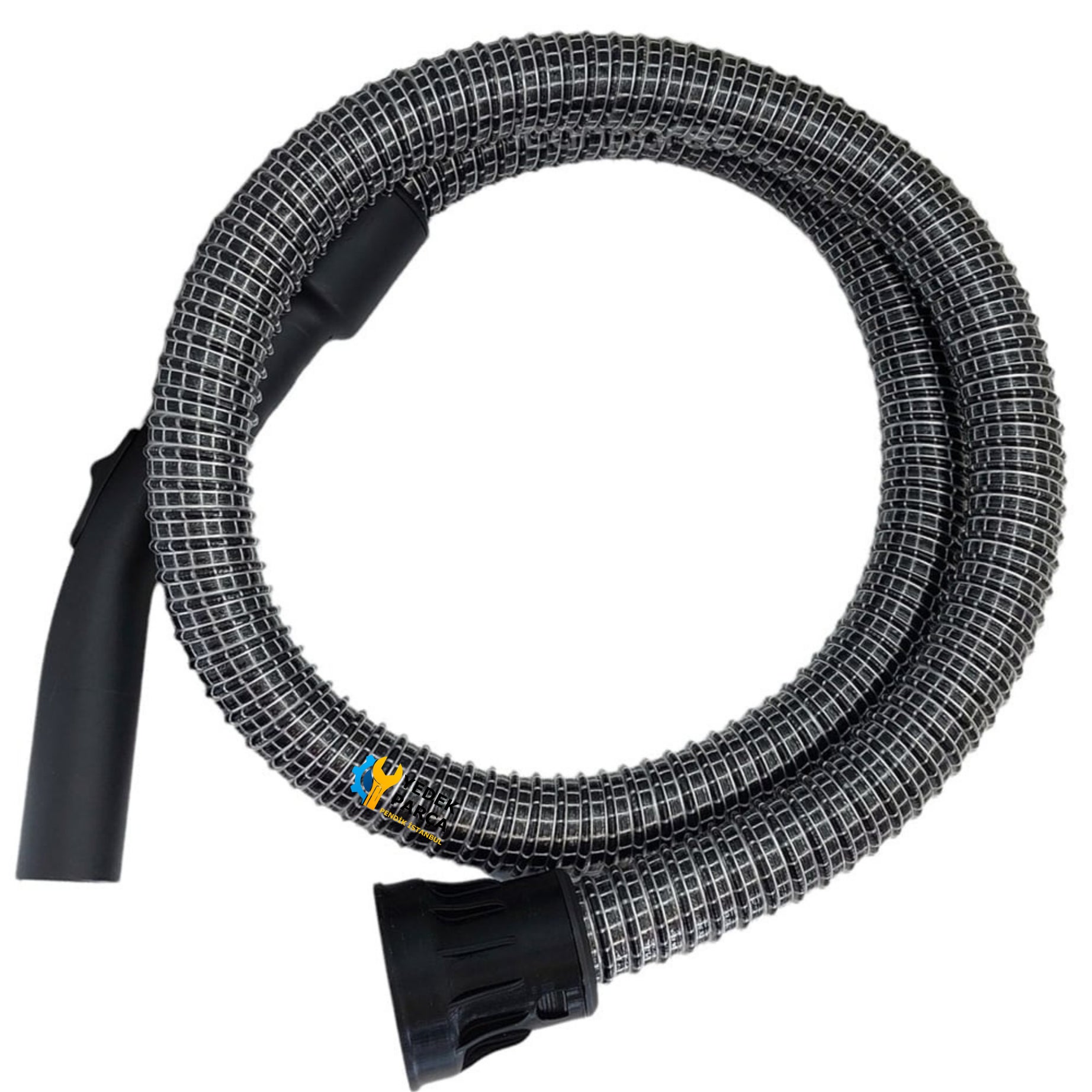 Numatic Uyumlu WV380 Süpürge Çelik Telli Emiş Hortumu Başlığı Borusu