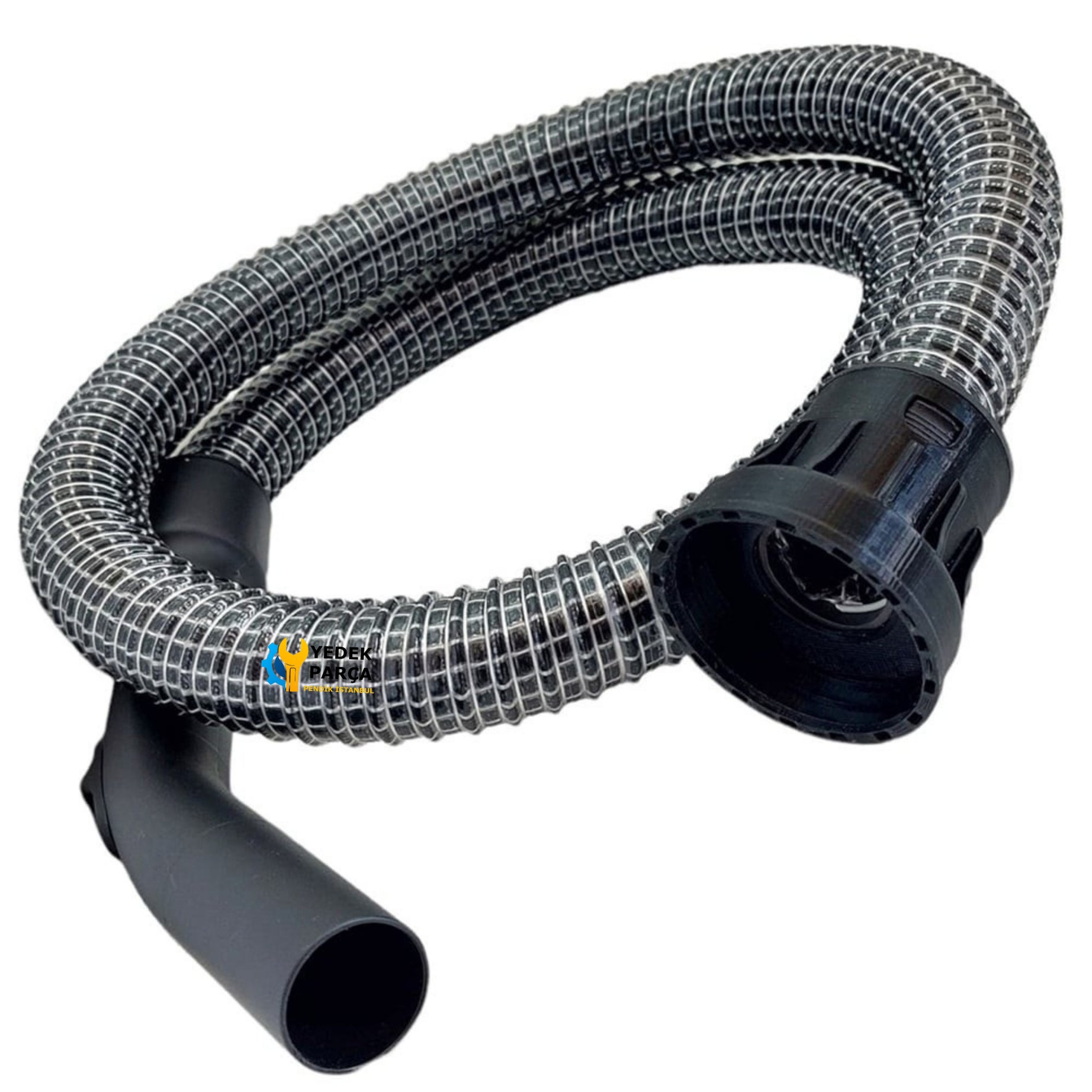 Numatic Uyumlu WV470 Süpürge Çelik Telli Emiş Hortumu Başlığı Borusu