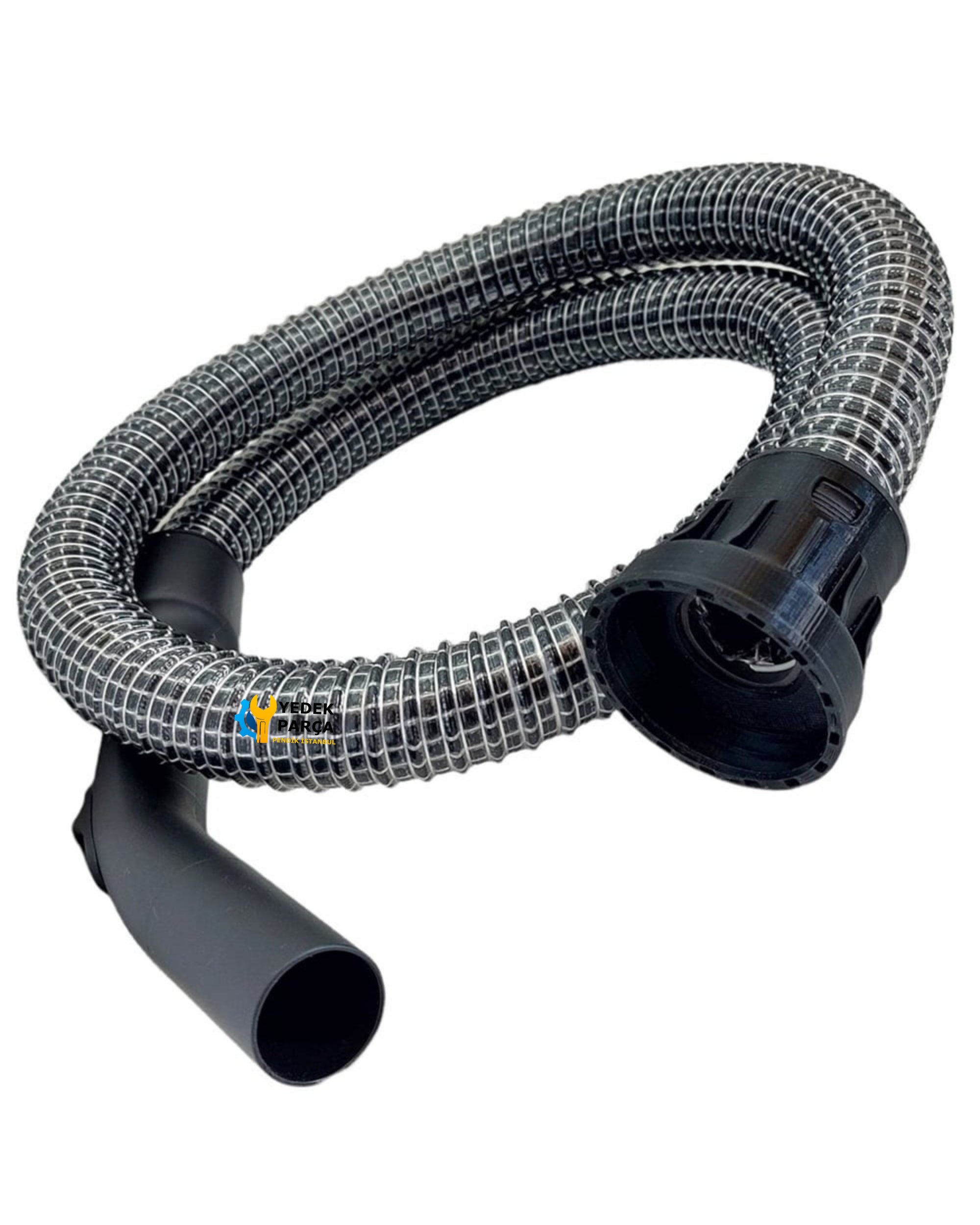 Numatic Uyumlu WV470 Süpürge Çelik Telli Emiş Hortumu Başlığı Borusu