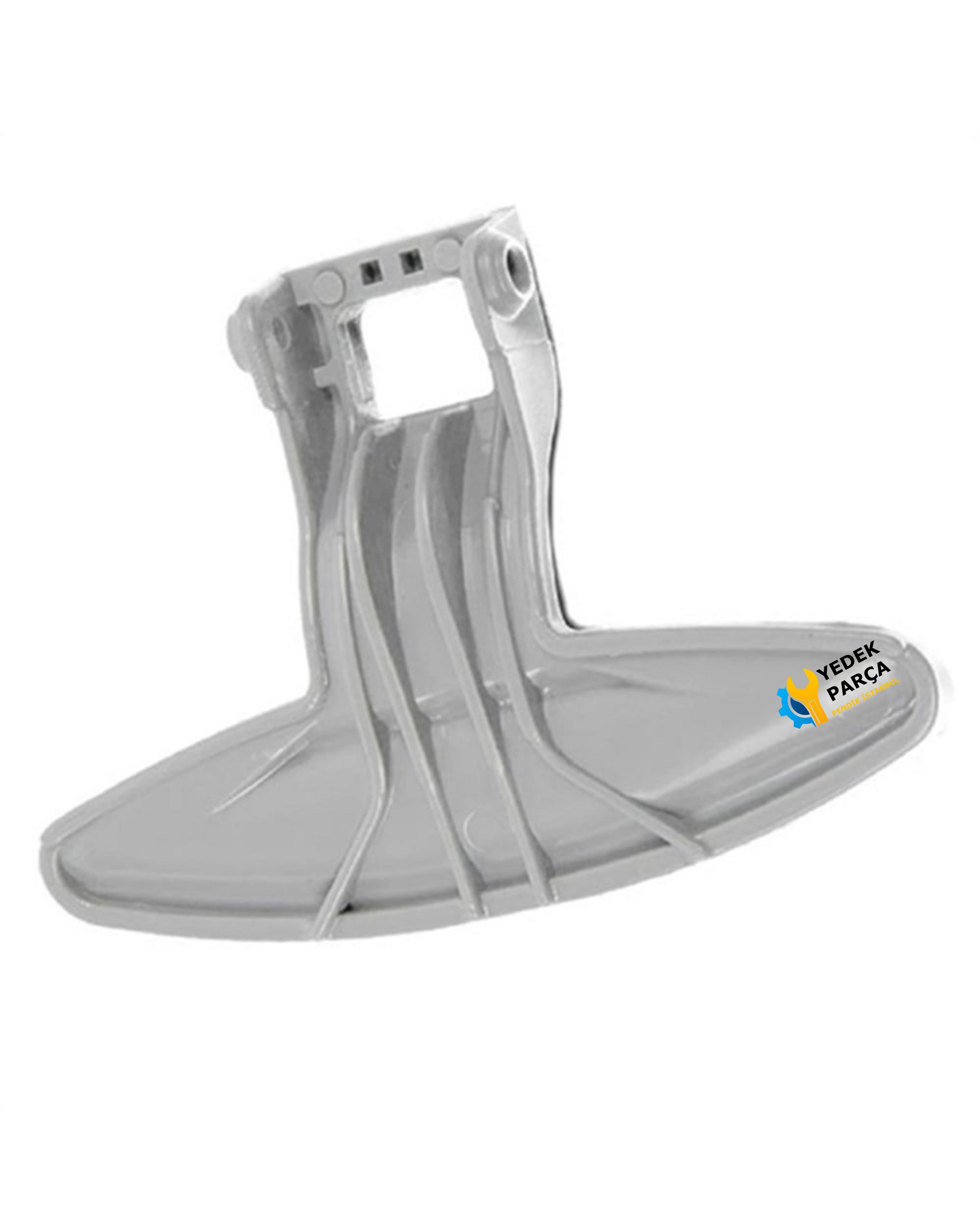 LG Uyumlu WD80155NU Çamaşır Makinesi Kapak Mandalı Tutamağı GRİ