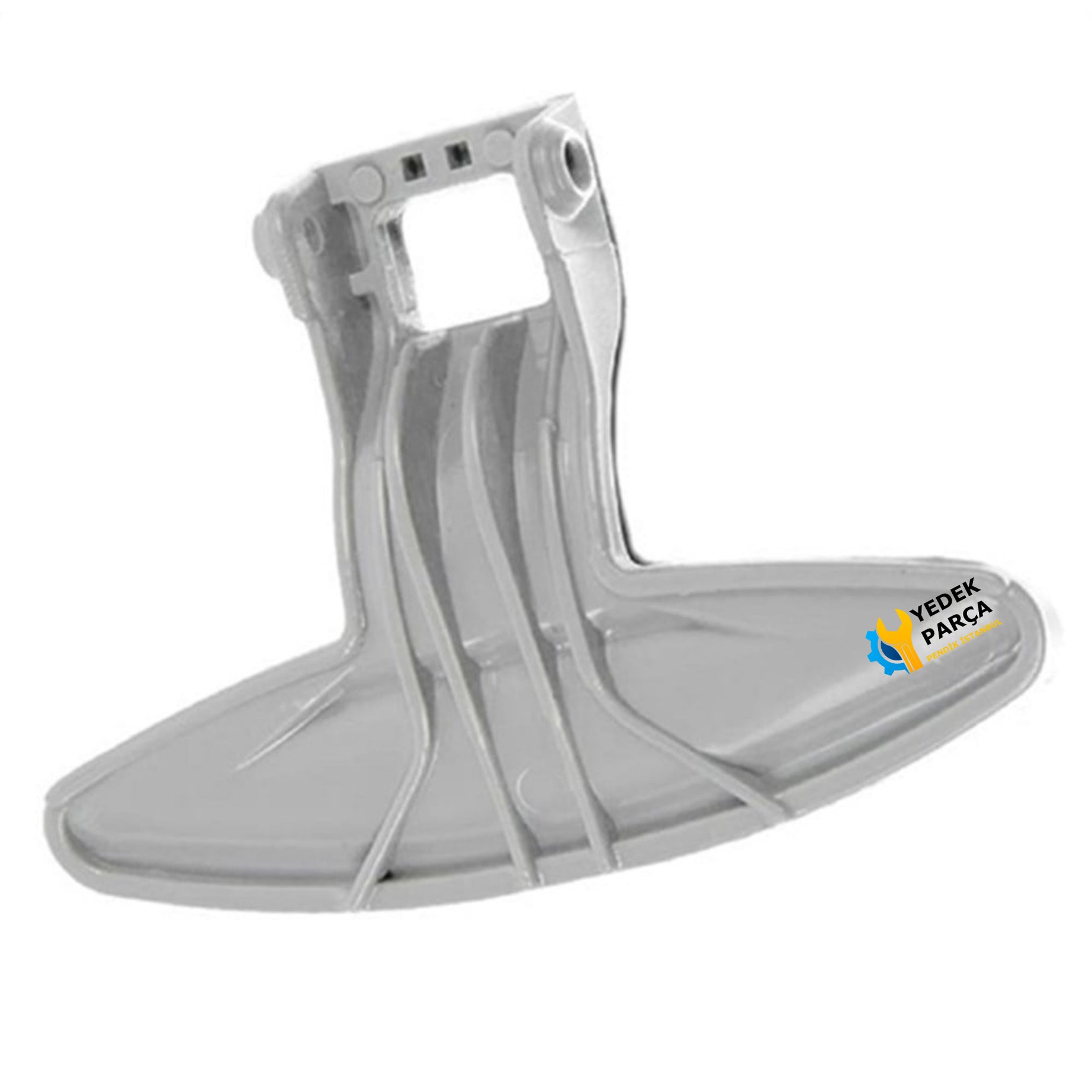 LG Uyumlu WD80160FU Çamaşır Makinesi Kapak Mandalı Tutamağı GRİ