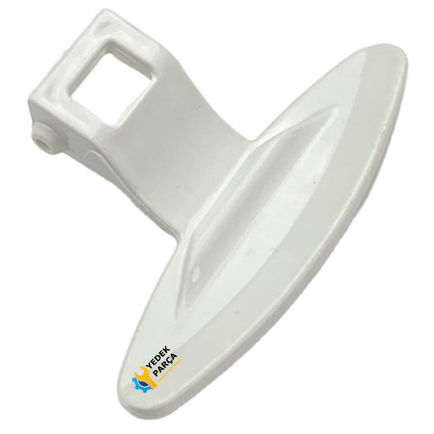 LG Uyumlu Çamaşır Makinesi Kapak Mandalı Tutamağı BEYAZ