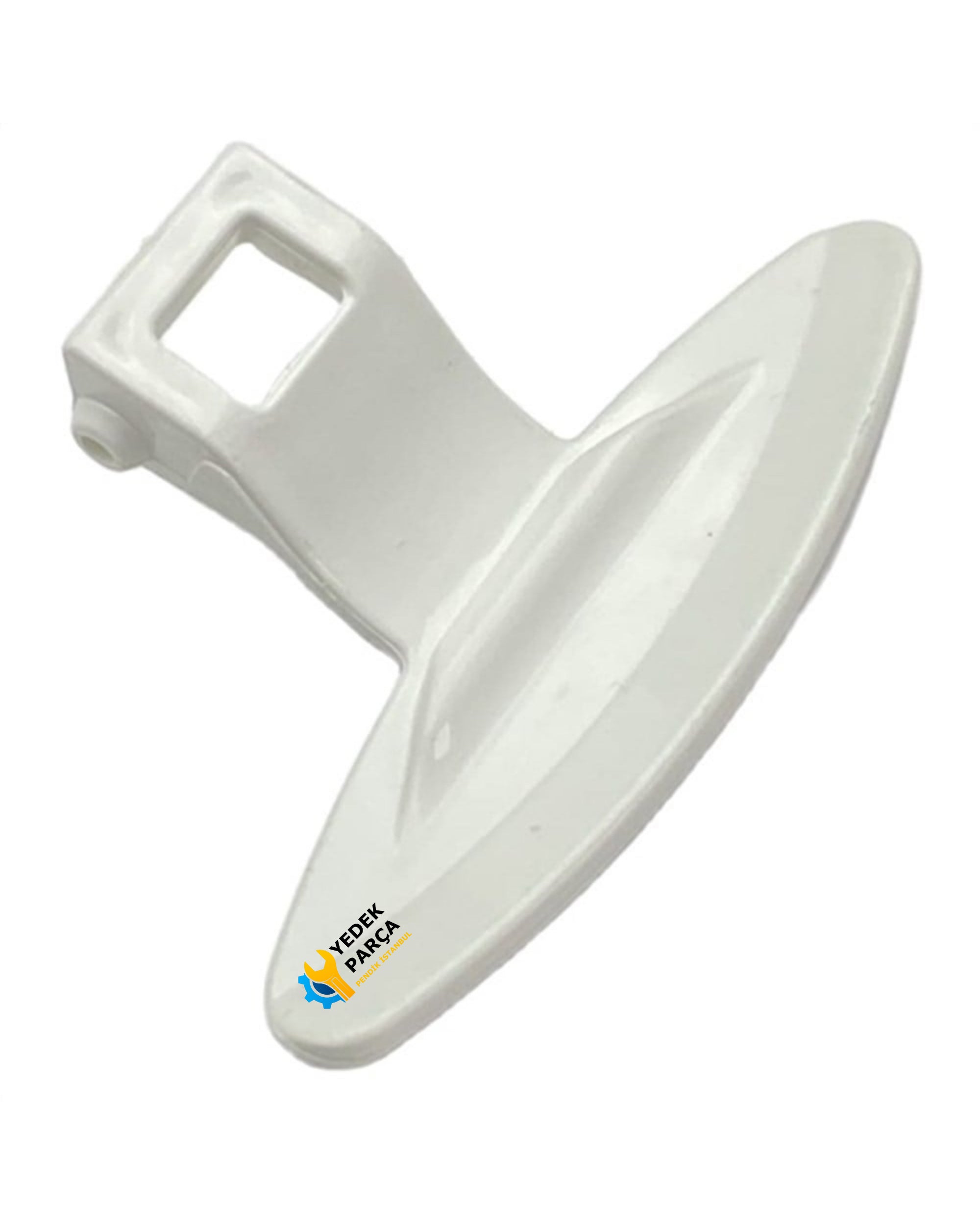 LG Uyumlu WD80230NU Çamaşır Makinesi Kapak Mandalı Tutamağı BEYAZ