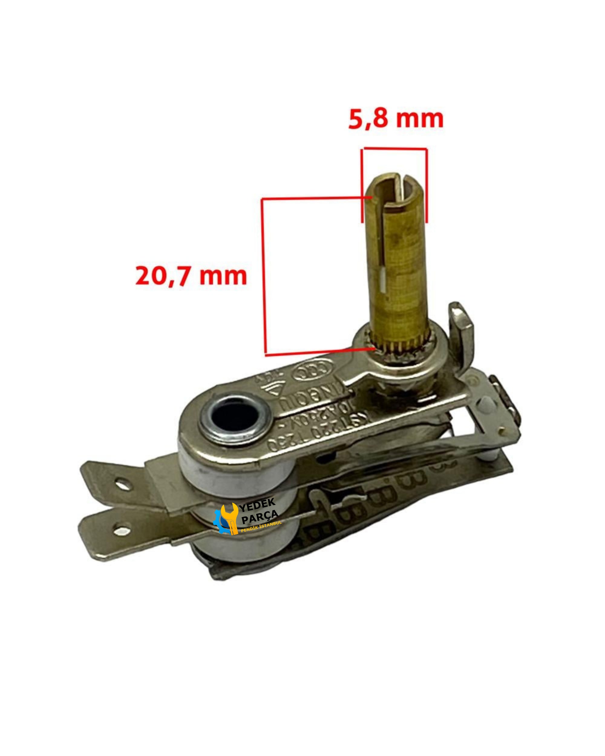 Universal Ütü Termostatı 10 Amper Orta Boy
