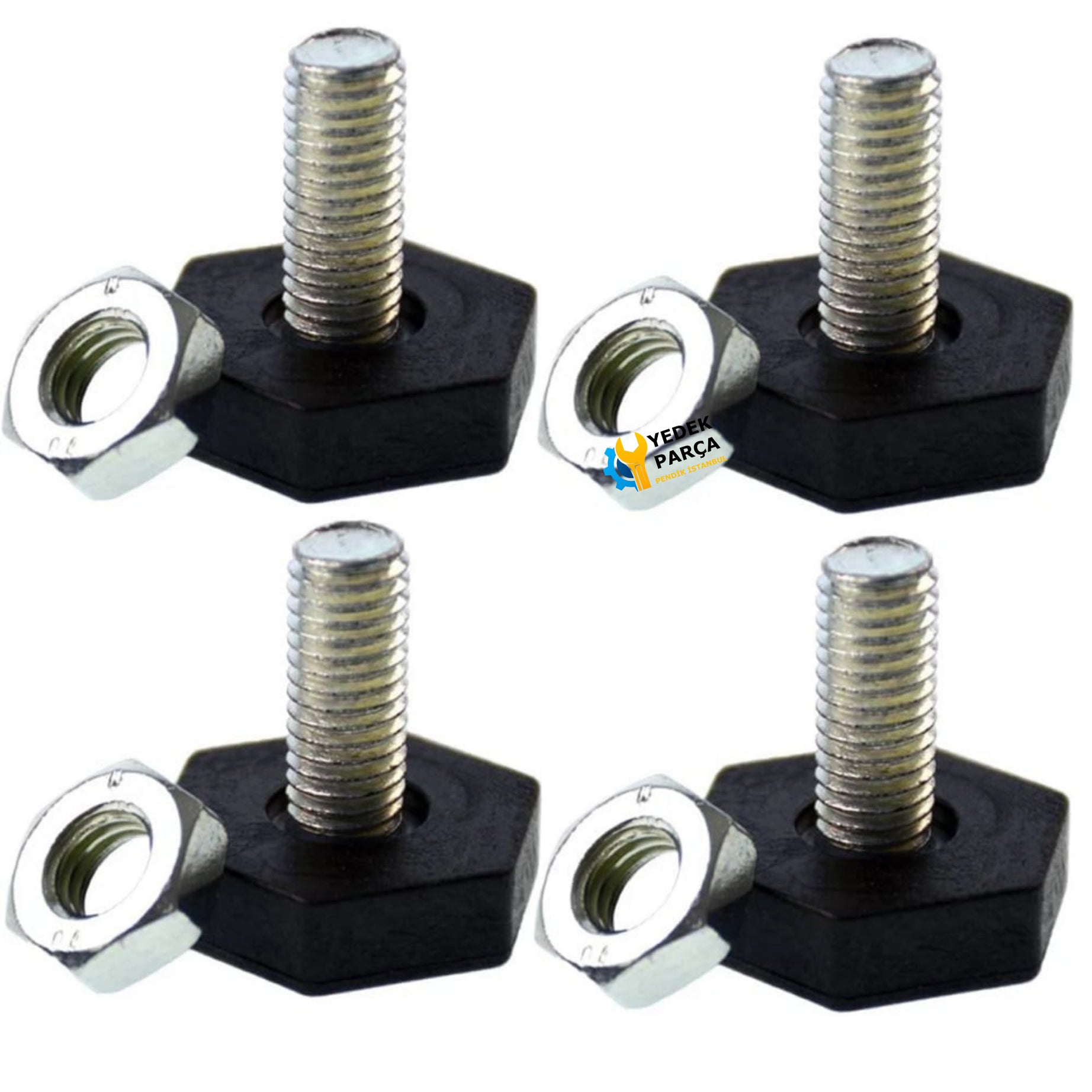 Beko Uyumlu WM85135LW Çamaşır Makinesi Ayağı Kaymaz Ayarlı Ayak 4 lü Seti ÖLÇÜLERE DİKKAT EDİNİZ