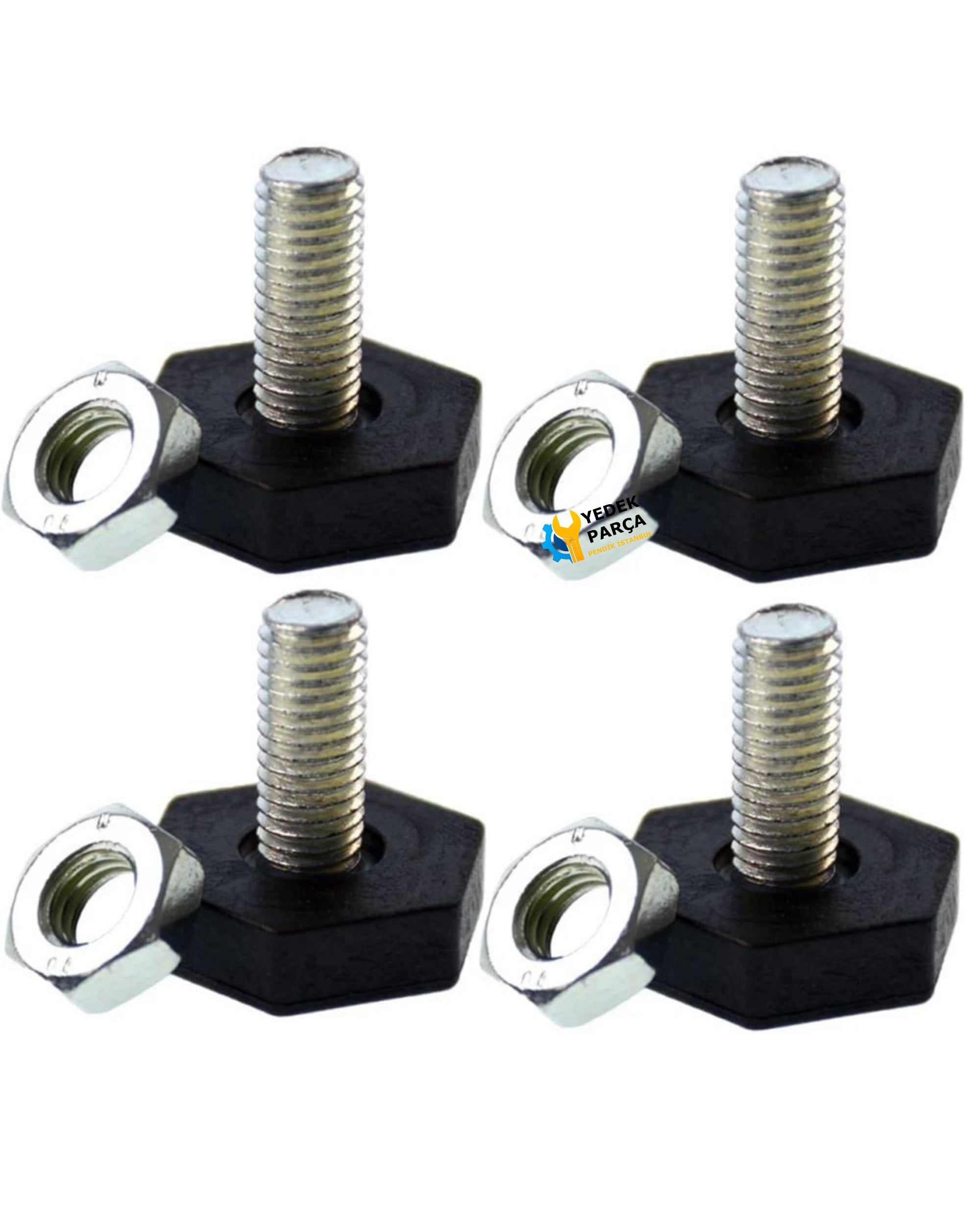 Beko Uyumlu WM85135LW Çamaşır Makinesi Ayağı Kaymaz Ayarlı Ayak 4 lü Seti ÖLÇÜLERE DİKKAT EDİNİZ