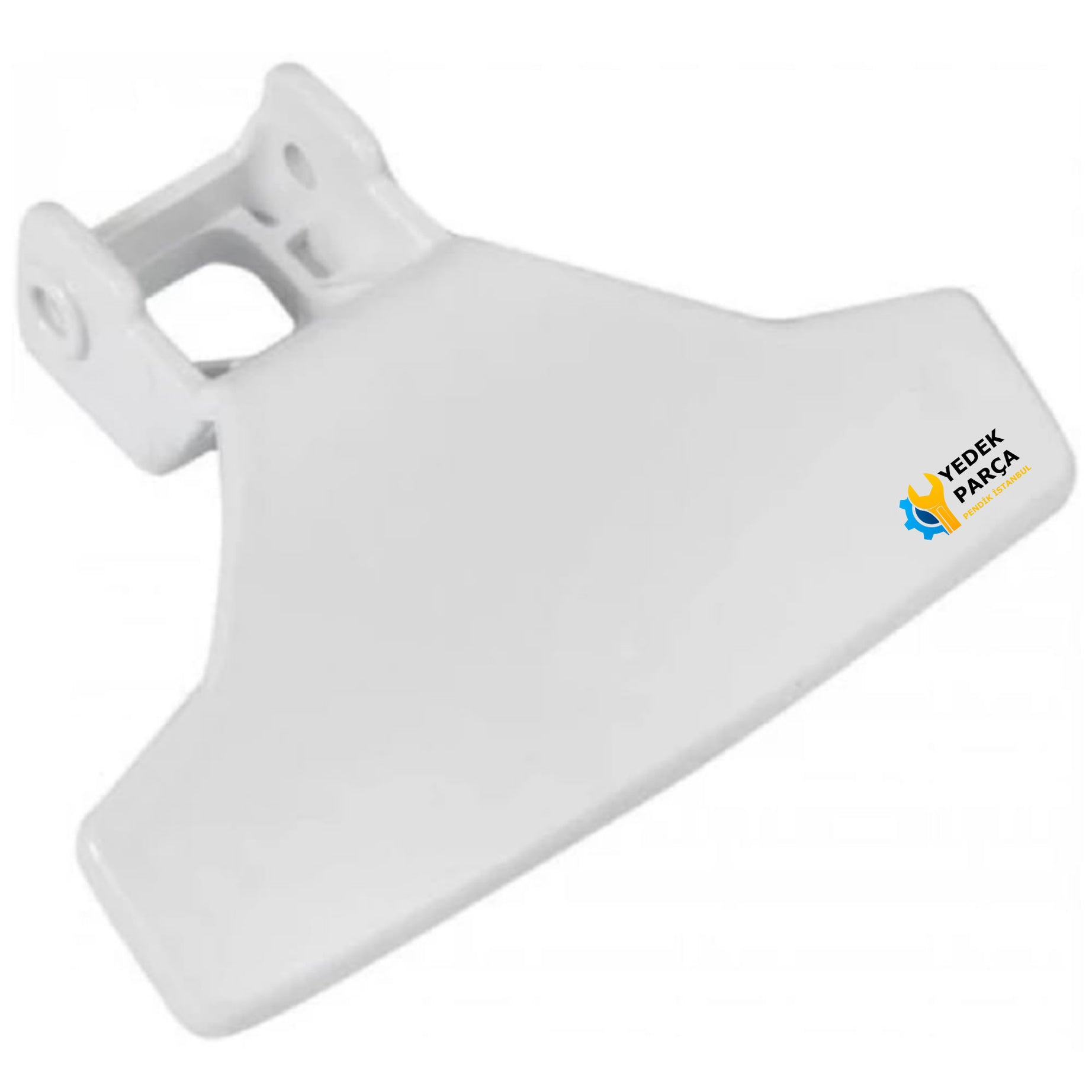 Beko Uyumlu WMD26150T Çamaşır Makinesi Kapak Mandalı Tutamak Tip 2 BEYAZ