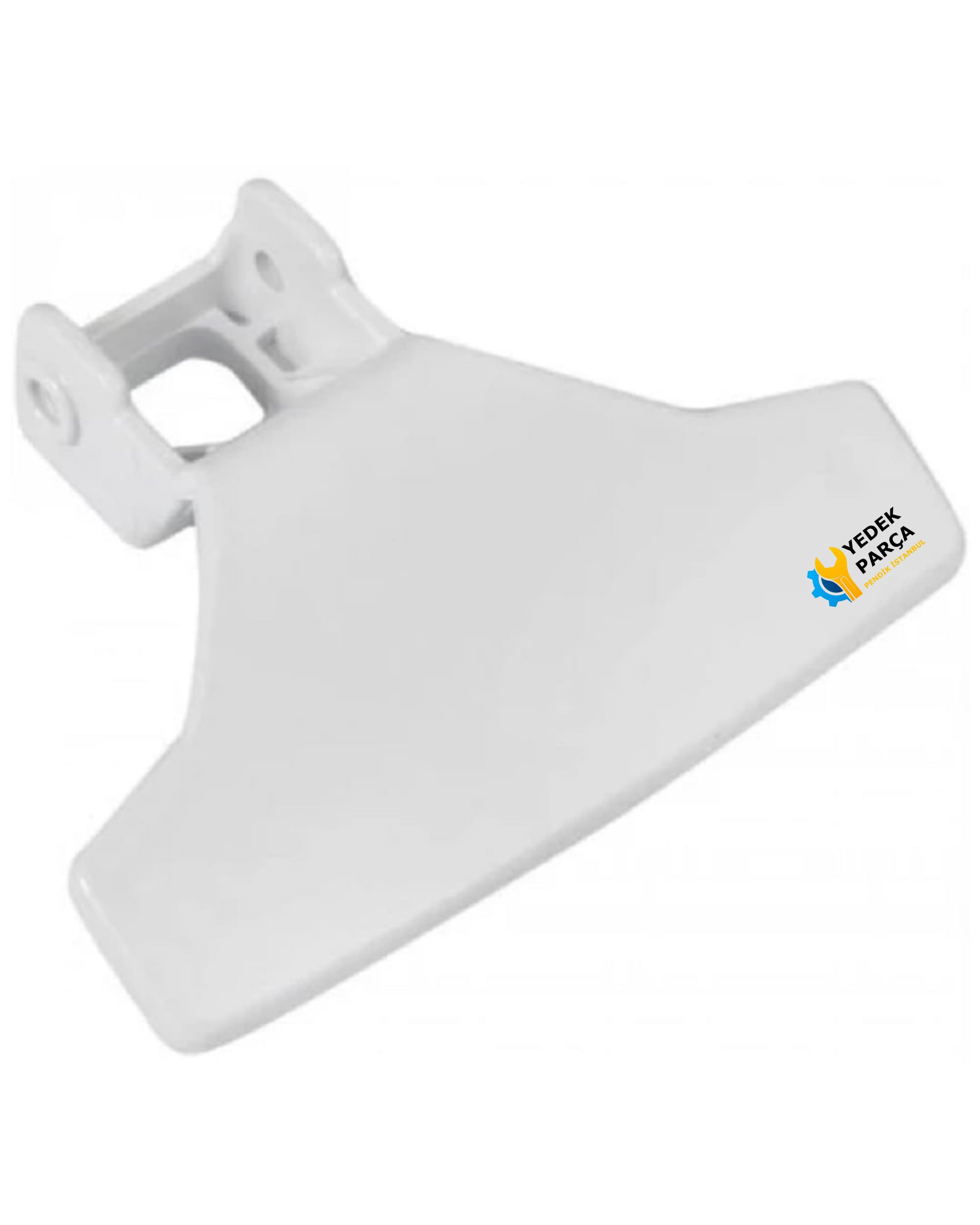 Beko Uyumlu WMD26150T Çamaşır Makinesi Kapak Mandalı Tutamak Tip 2 BEYAZ