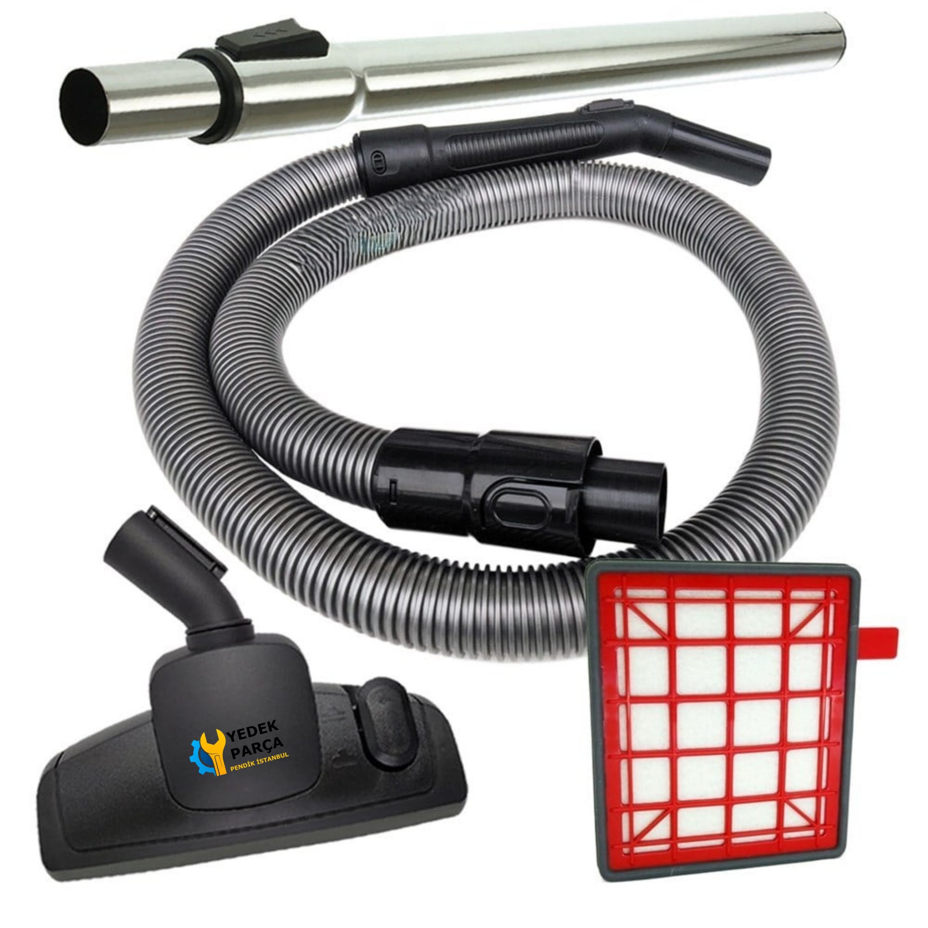 Fakir Uyumlu Veyron Turbo XL Süpürge Hortumu Emici Başlık Boru Filtre