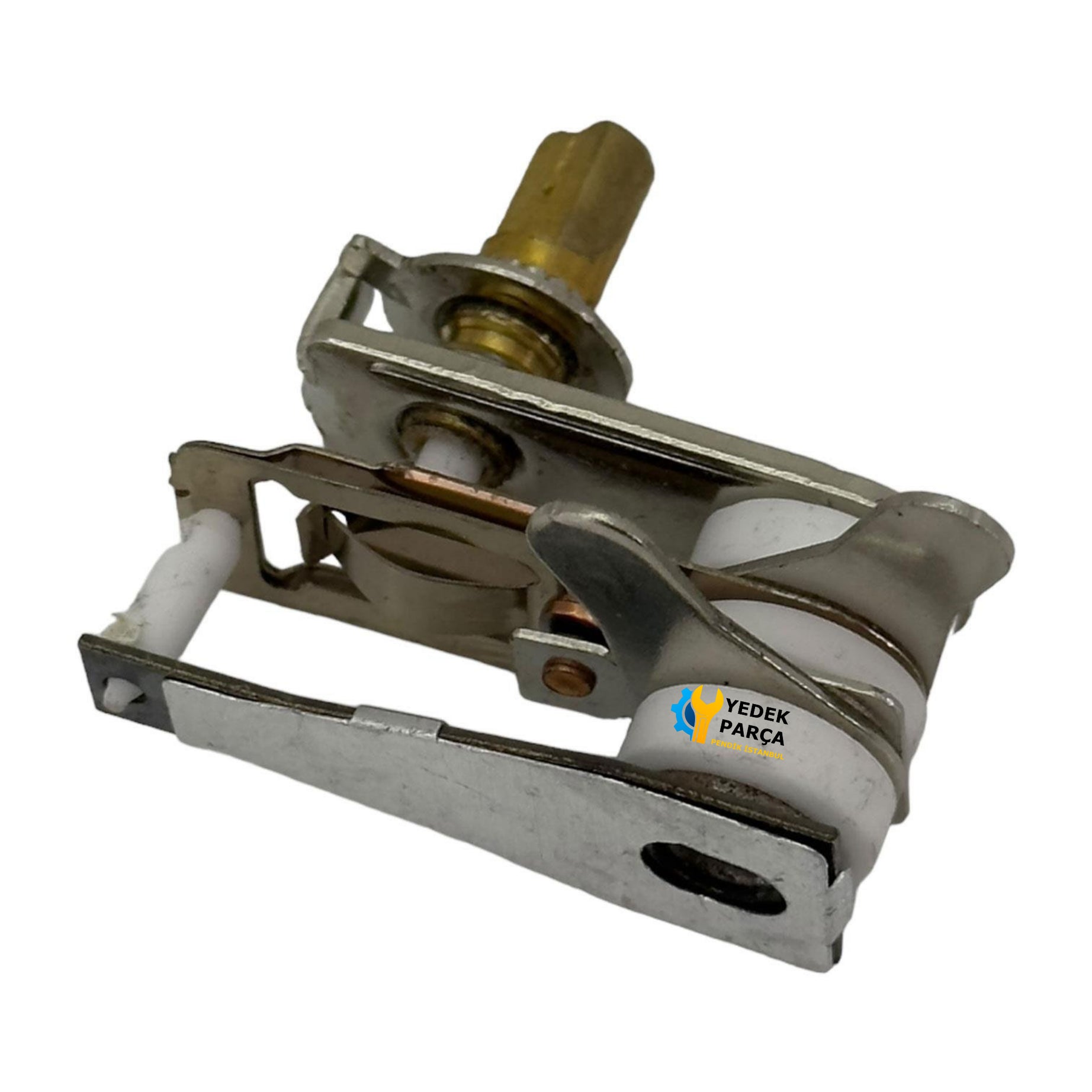 Ütü ve Tost Termostatı 10 Amper 1cm Mil Yan Çıkış