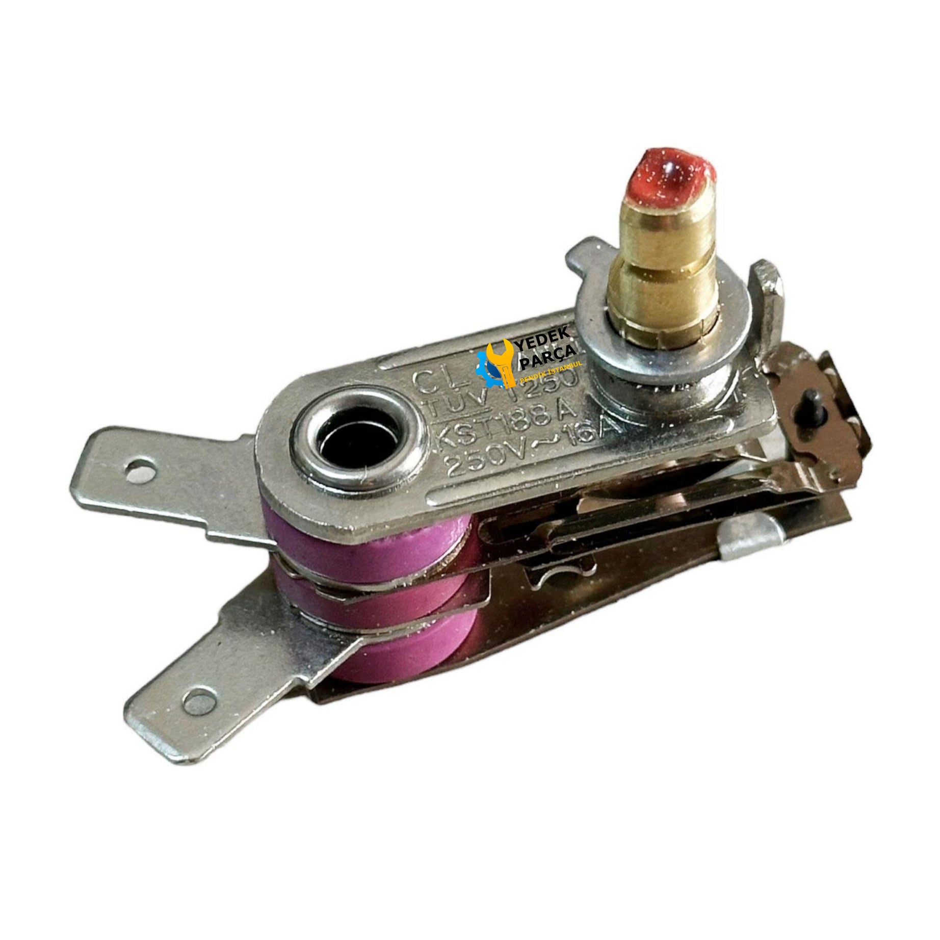 Universal Ütü Termostatı 16 Amper Kısa Boy