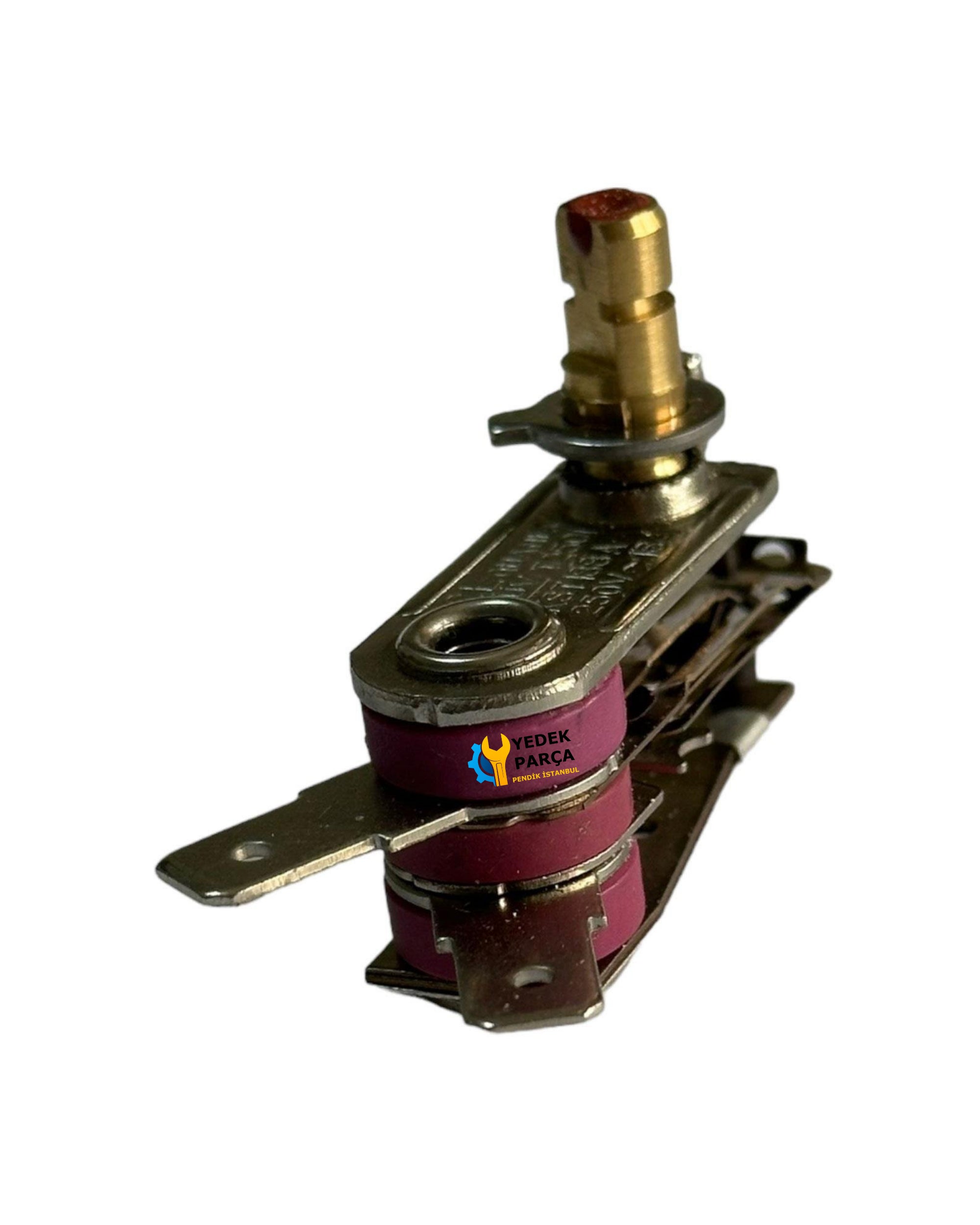 Arçelik Uyumlu Tost ve Ütü Makinesi Termostatı 16 Amper, 1cm Mil