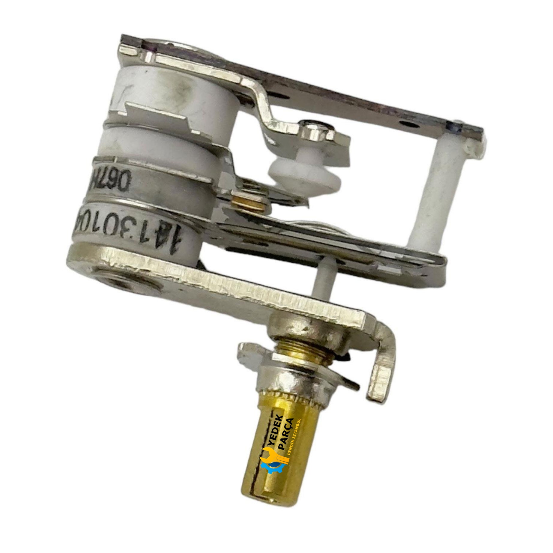 Ütü ve Tost Termostatı 4 Porselen Akımlı Yan Ayaklı 9mm Mil