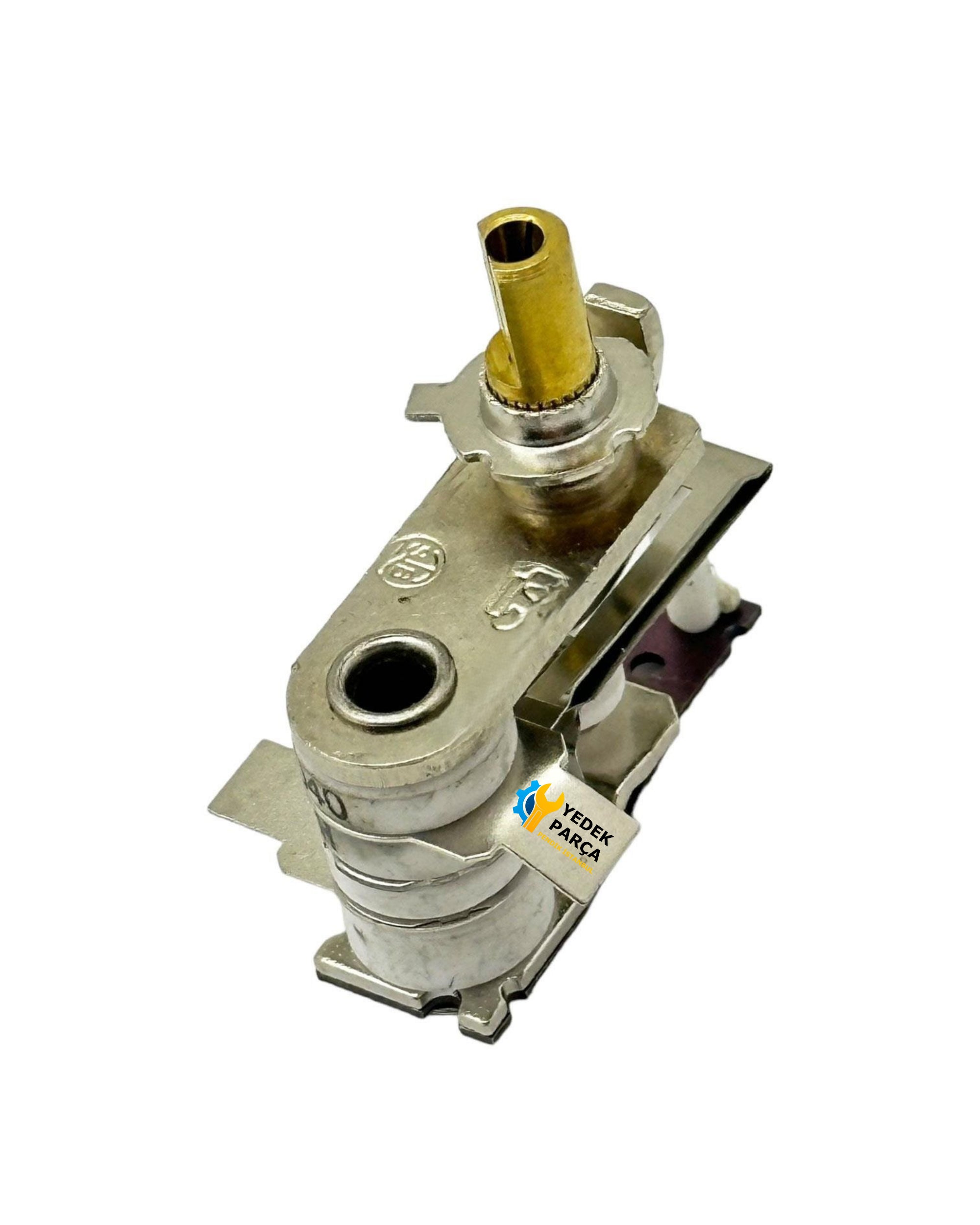 Ütü ve Tost Termostatı 4 Porselen Akımlı Yan Ayaklı 9mm Mil