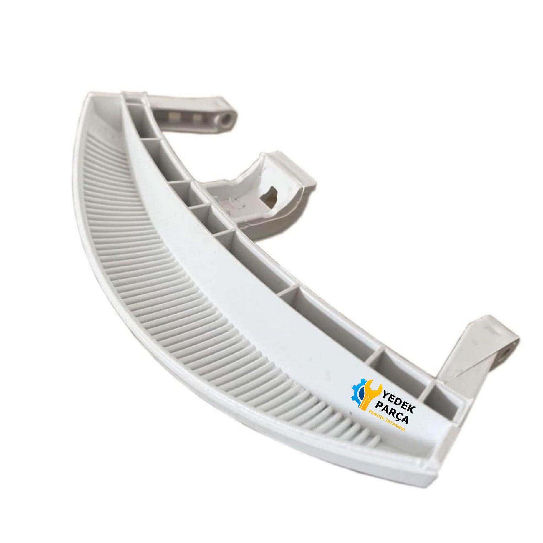 Vestel Uyumlu OLYMPUS 1000 CL Çamaşır Makinesi Kapak Kapı Açma Mandalı Tutamak BEYAZ İçi TIRTIKLI