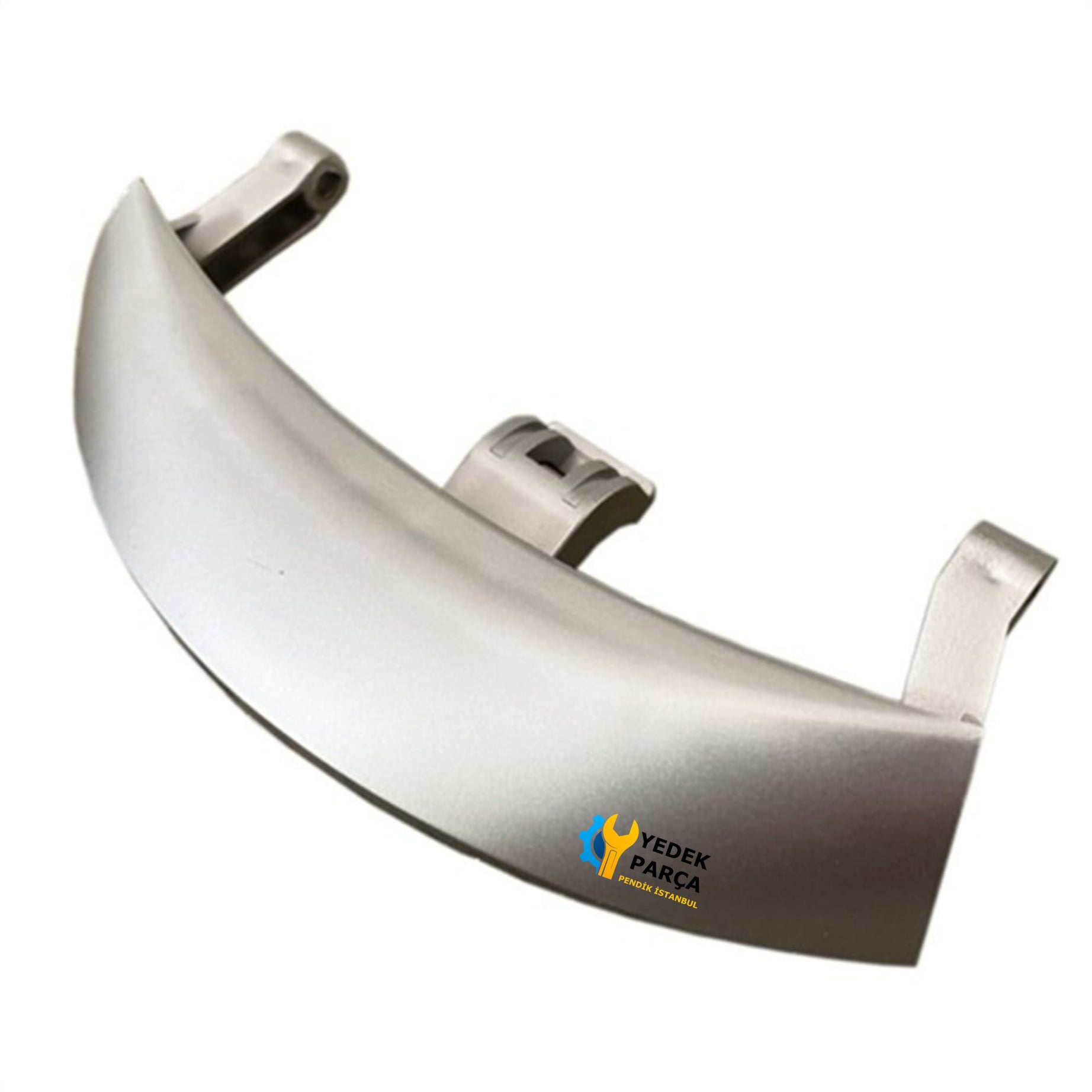 Vestel Uyumlu OLYMPUS 1000 CL Çamaşır Makinesi Kapak Kapı Açma Mandalı Tutamak GRİ İçi TIRTIKLI