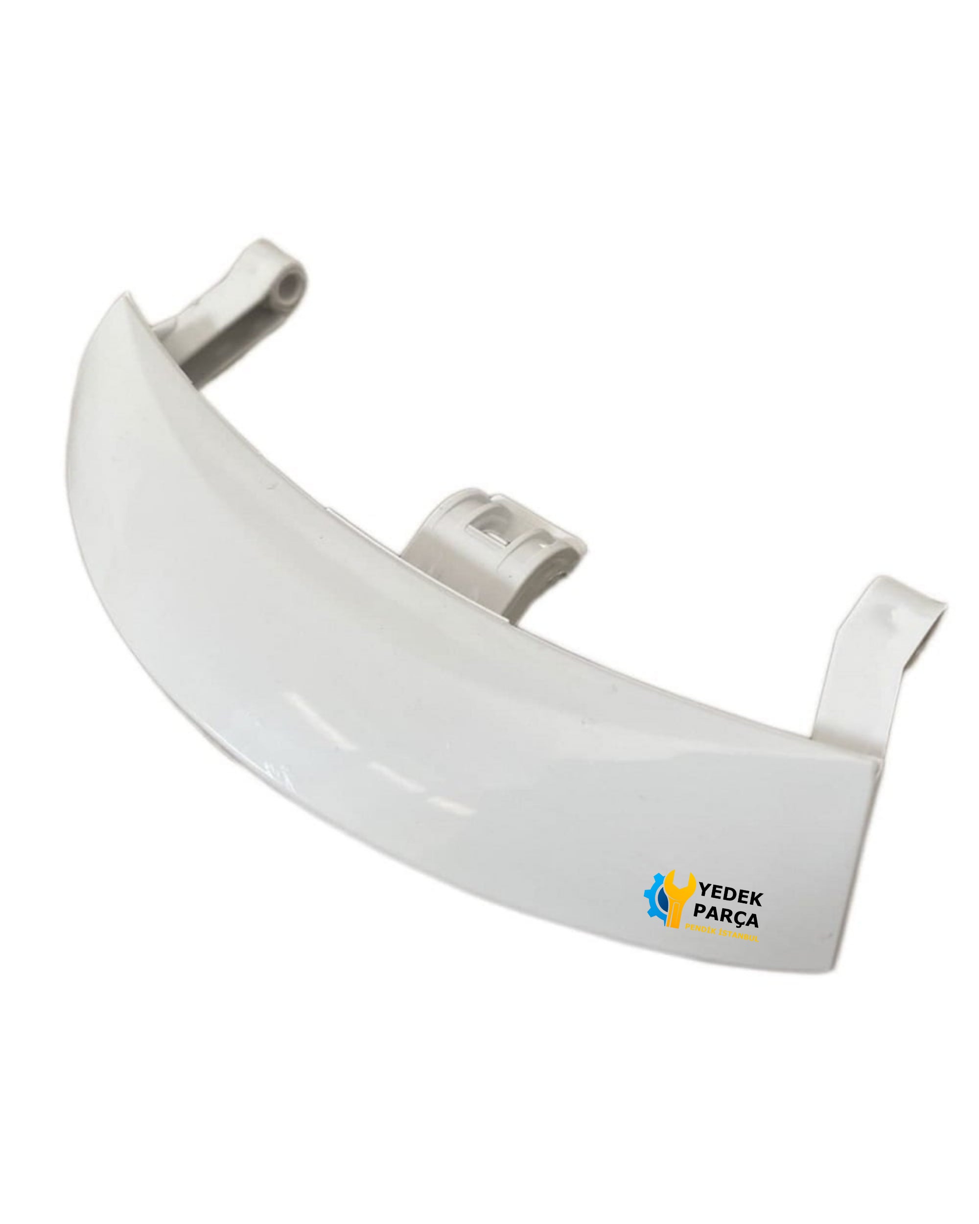 Vestel Uyumlu OLYMPUS 1000 CL Çamaşır Makinesi Kapak Kapı Açma Mandalı Tutamak BEYAZ İçi TIRTIKLI
