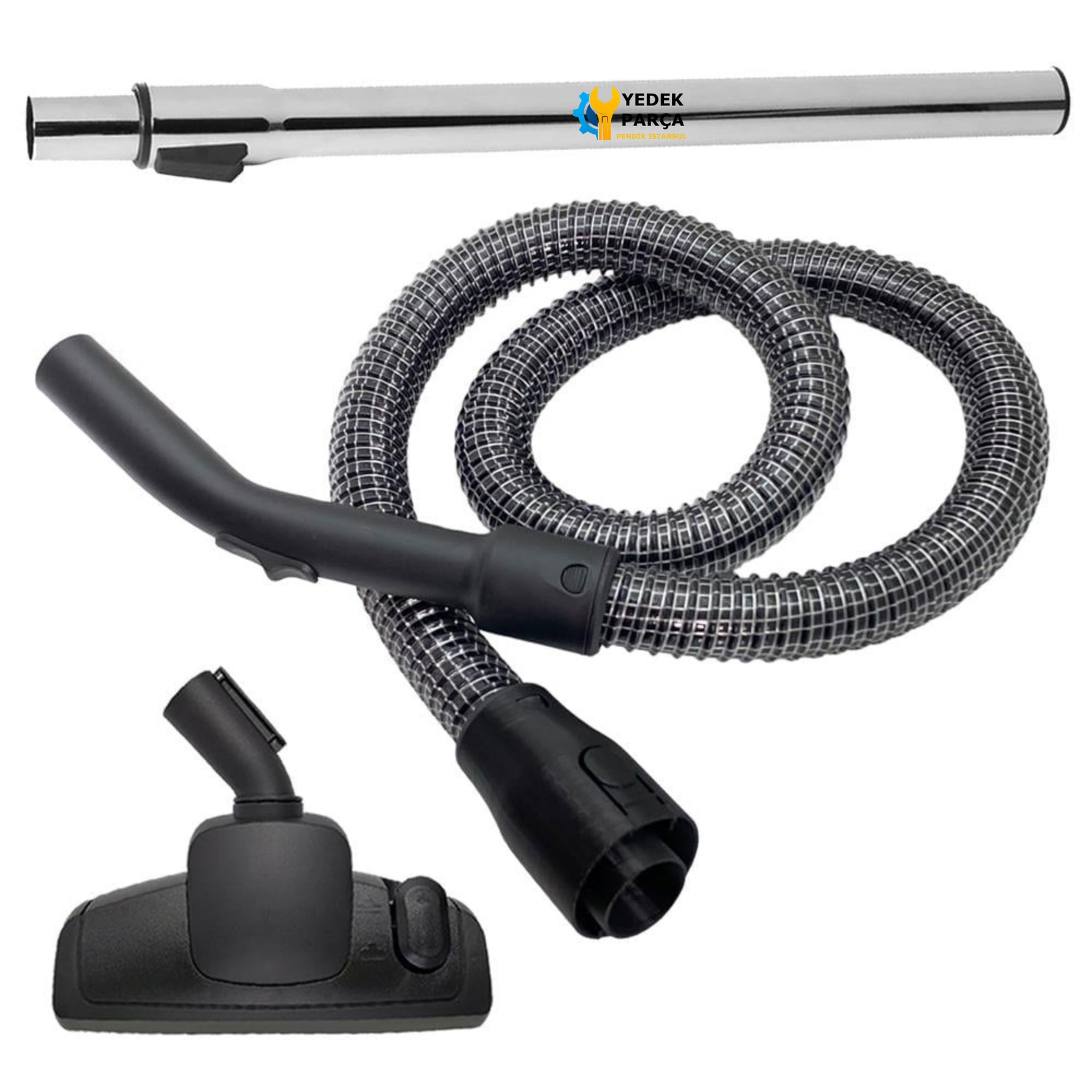 Beko Uyumlu TSZ 5083 Süpürge Çelik Telli Hortumu Seti