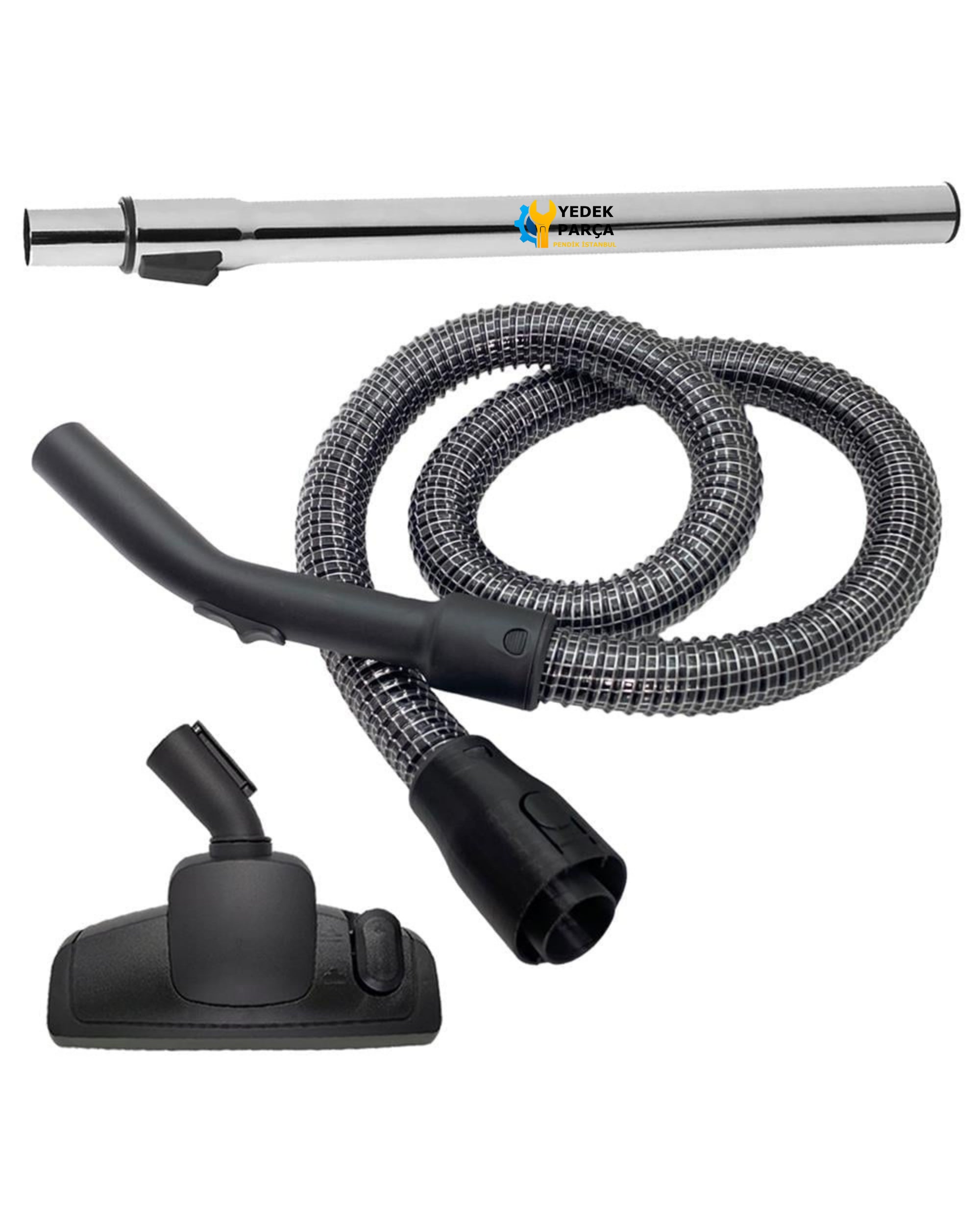 Beko Uyumlu TSZ 5083 Süpürge Çelik Telli Hortumu Seti