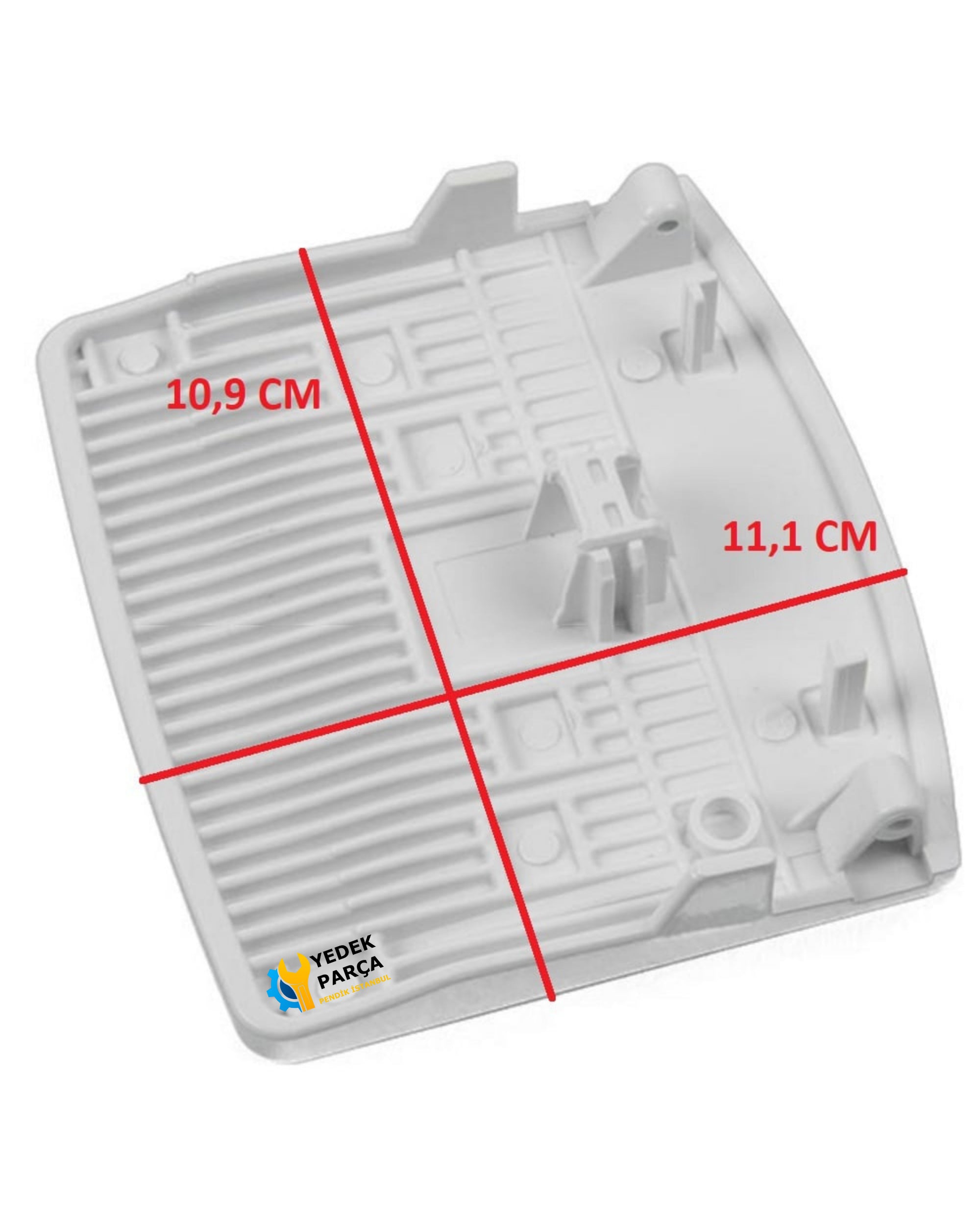 Altus Uyumlu Çamaşır Makinesi Kapak Mandalı Tutamağı BEYAZ