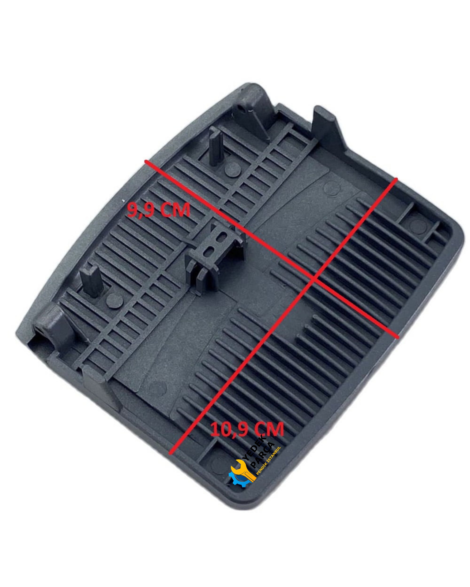 Arçelik Uyumlu 8104HT Çamaşır Makinesi Kapak Mandalı Tutamağı GRİ