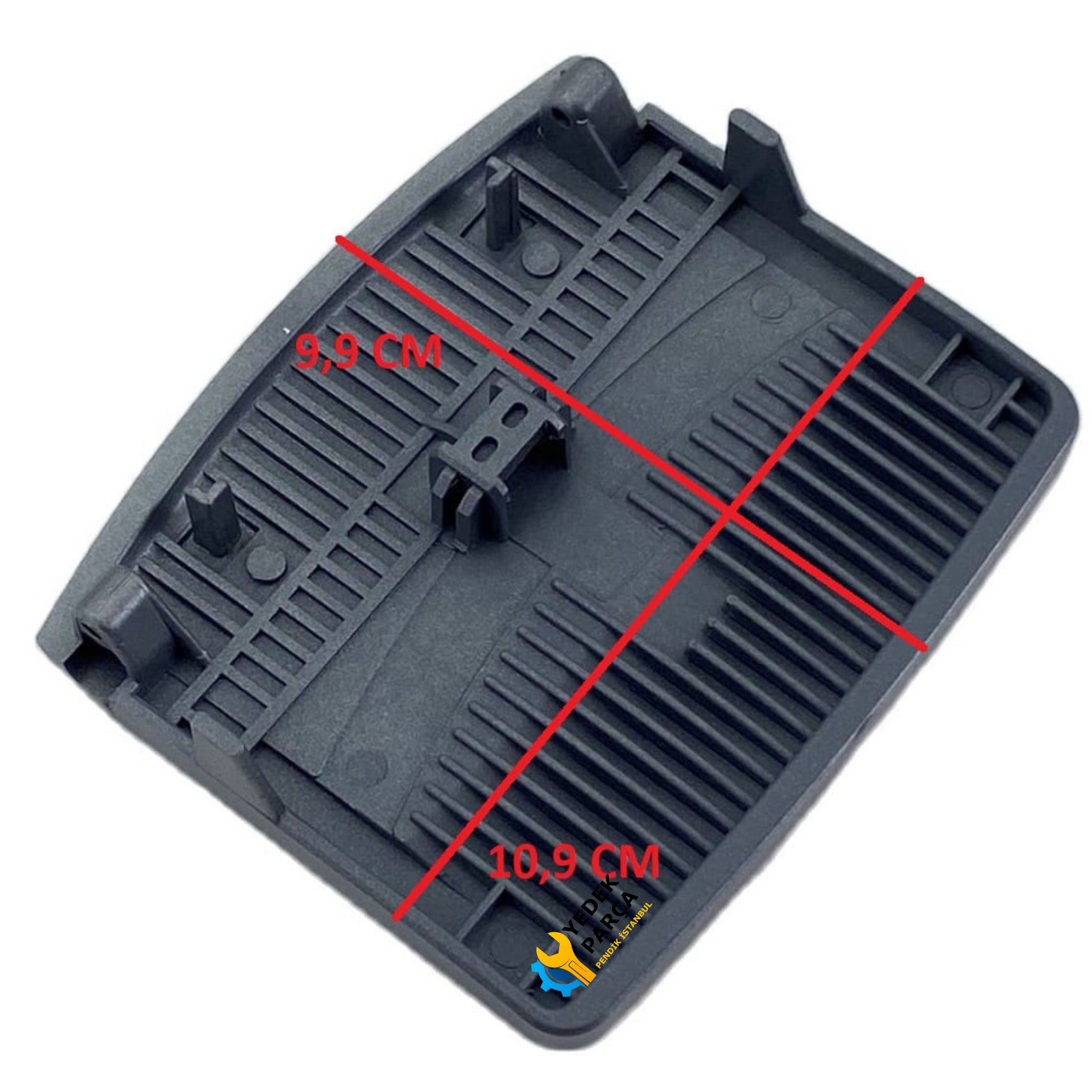 Beko Uyumlu 8128H Çamaşır Makinesi Kapak Mandalı Tutamağı GRİ