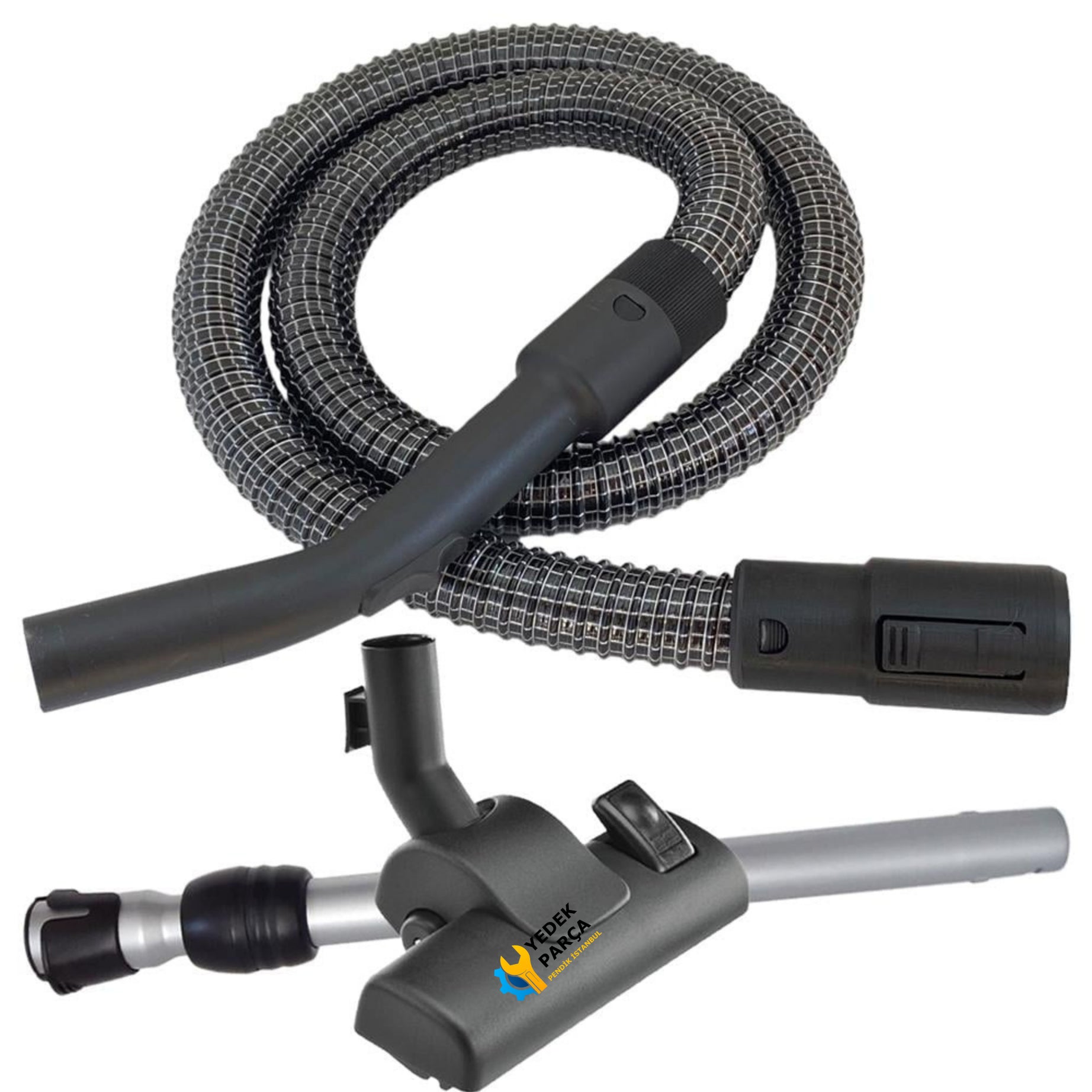 Bosch Uyumlu 577944 Süpürge Çelik Telli Hortumu Seti (2)