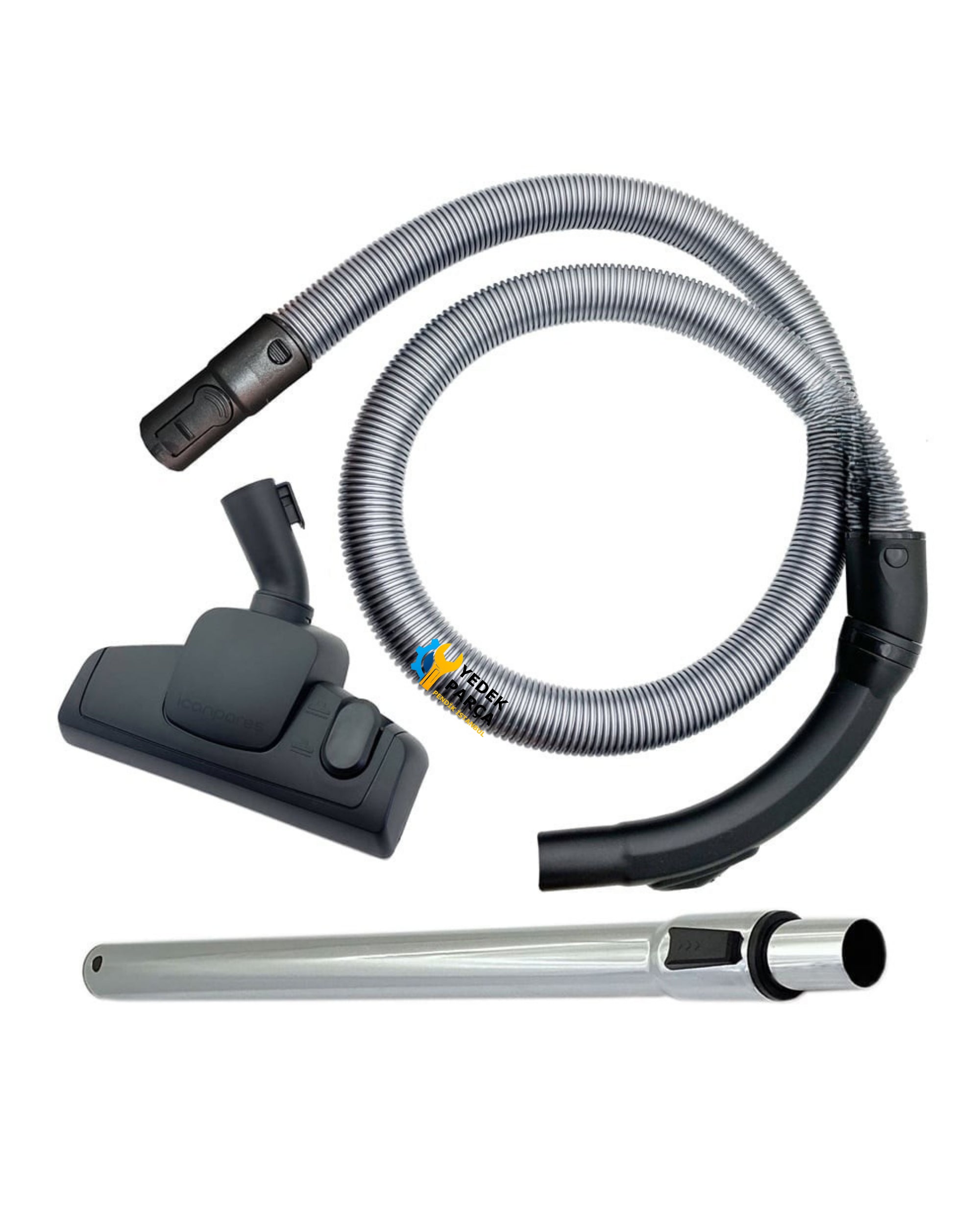 Bosch Uyumlu BGB 452530 GL 45 Süpürge Katlanmaz Dayanıklı Güçlü Hortumu Seti